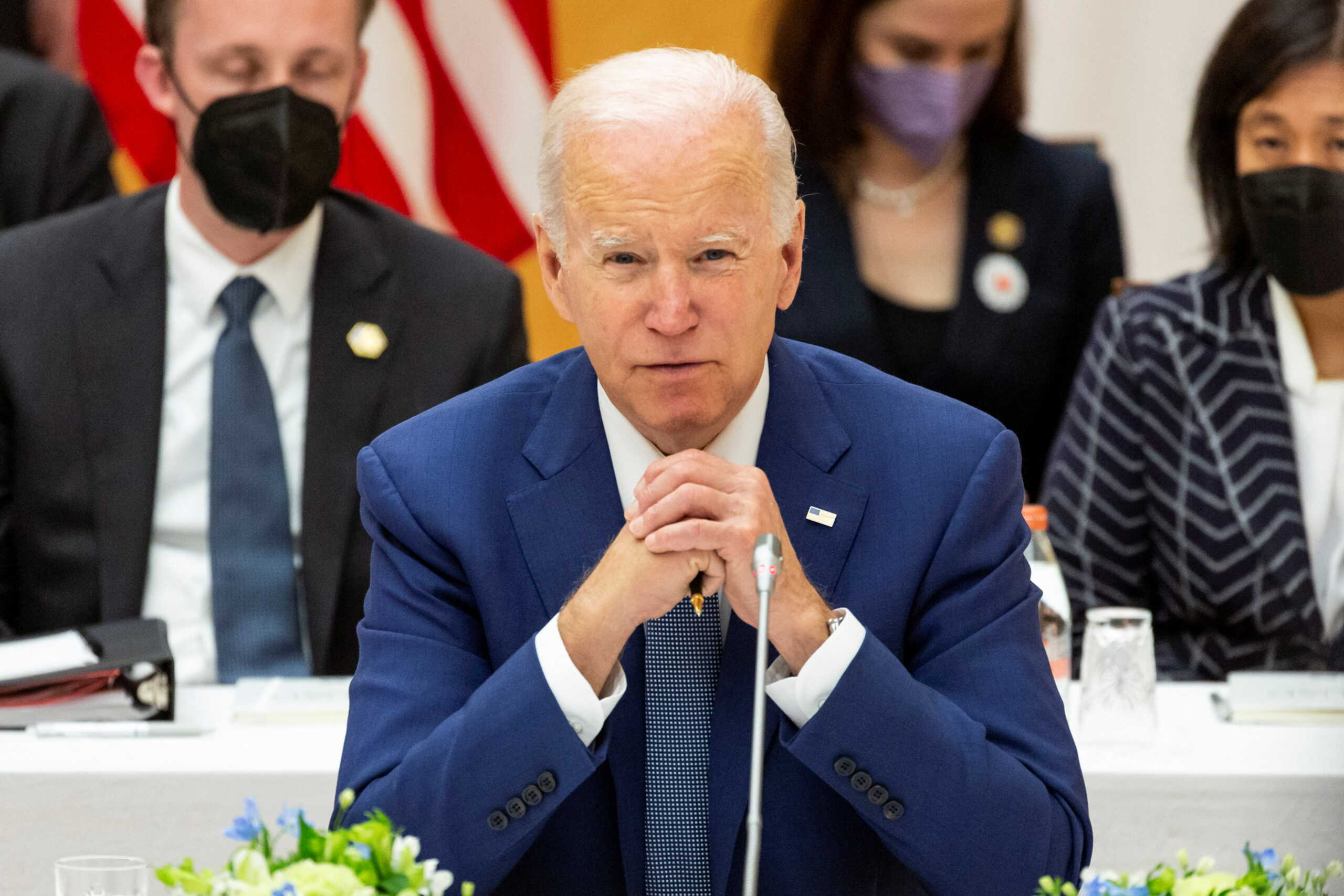 U.S. President Joe Biden attends the Quad leaders’ summit, in Tokyo, Japan, May 24, 2022. Yuichi Yamazaki