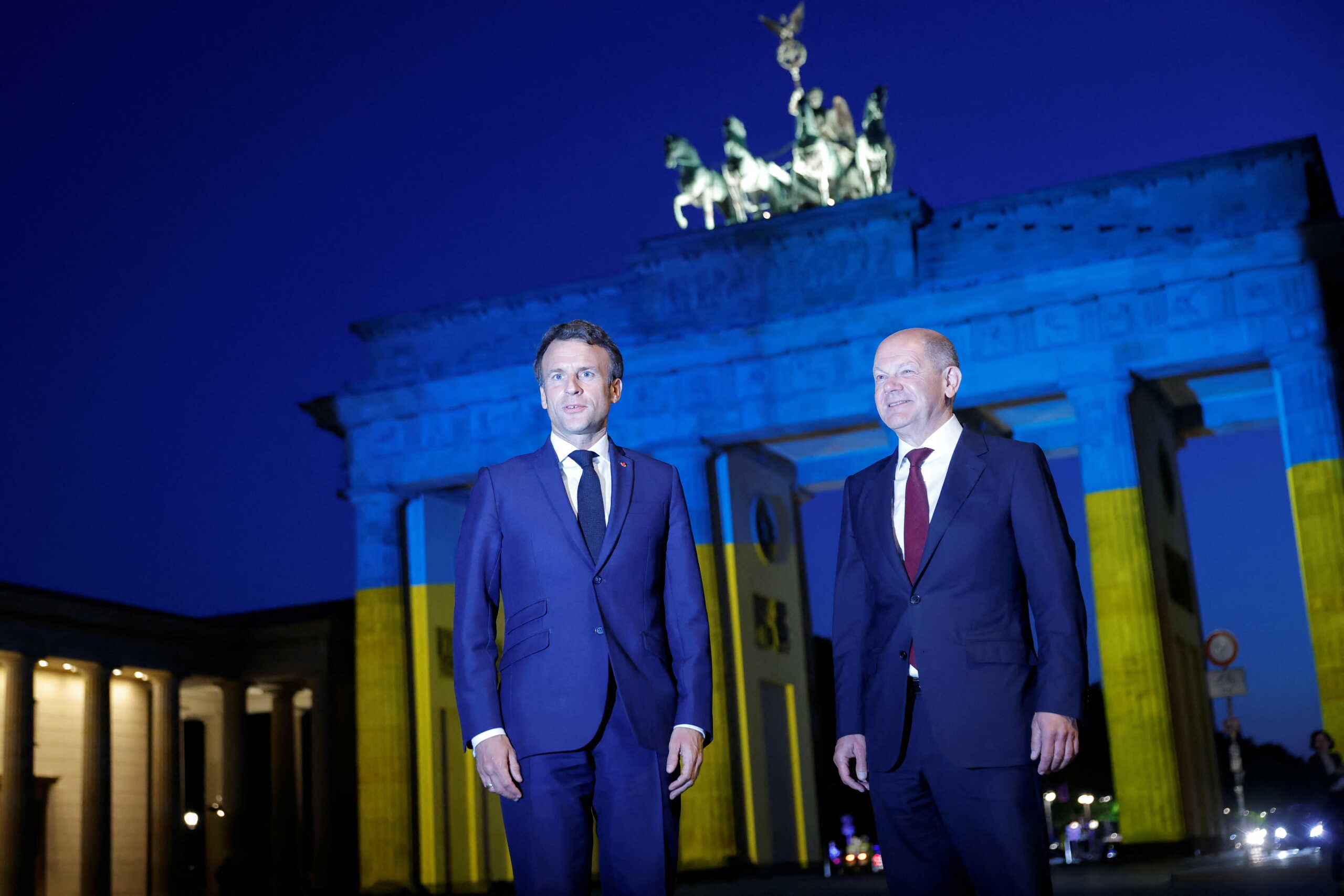 Πόλεμος στην Ουκρανία: «Συνεχίζουμε να στηρίζουμε το Κίεβο, γιατί ανήκει στην Ευρώπη» δήλωσαν Μακρόν και Σολτς