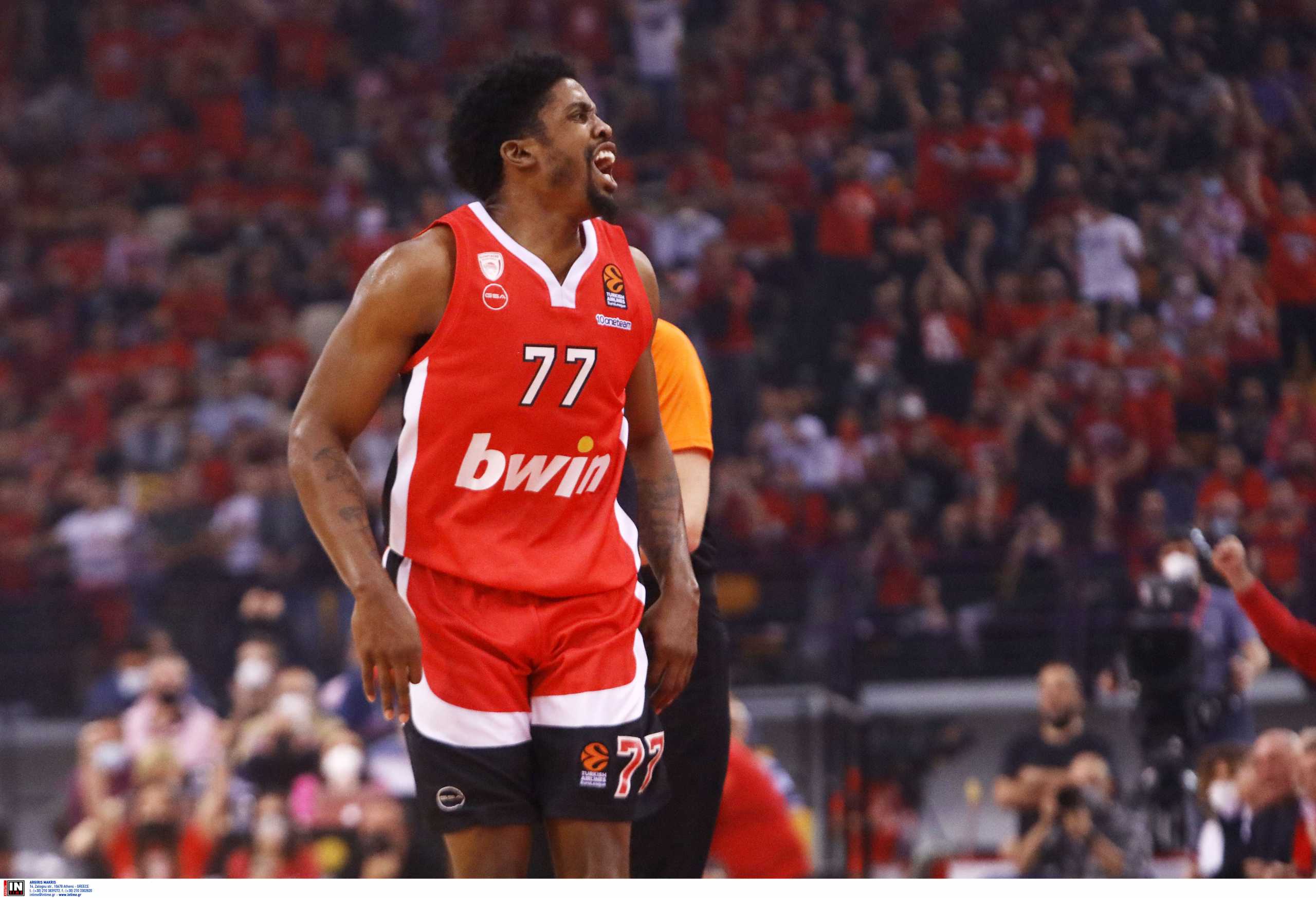 OLYMPIAKOS MONACO EUROLEAGUE  MCKISSIC