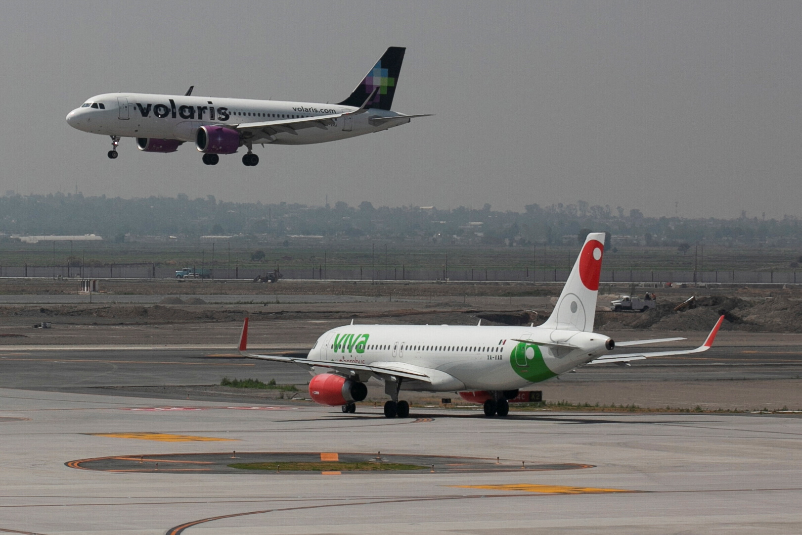 Μεξικό: Παραλίγο σύγκρουση αεροπλάνων στο διεθνές αεροδρόμιο – Σταμάτησε απότομα η προσγείωση