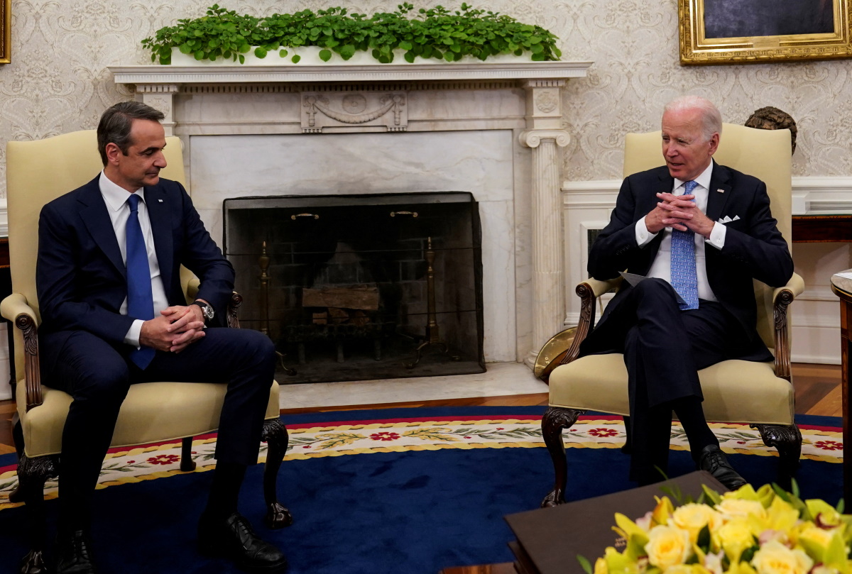 Η επίσκεψη του Κυριάκου Μητσοτάκη στον Λευκό Οίκο και η συνάντηση με τον Τζο Μπάιντεν