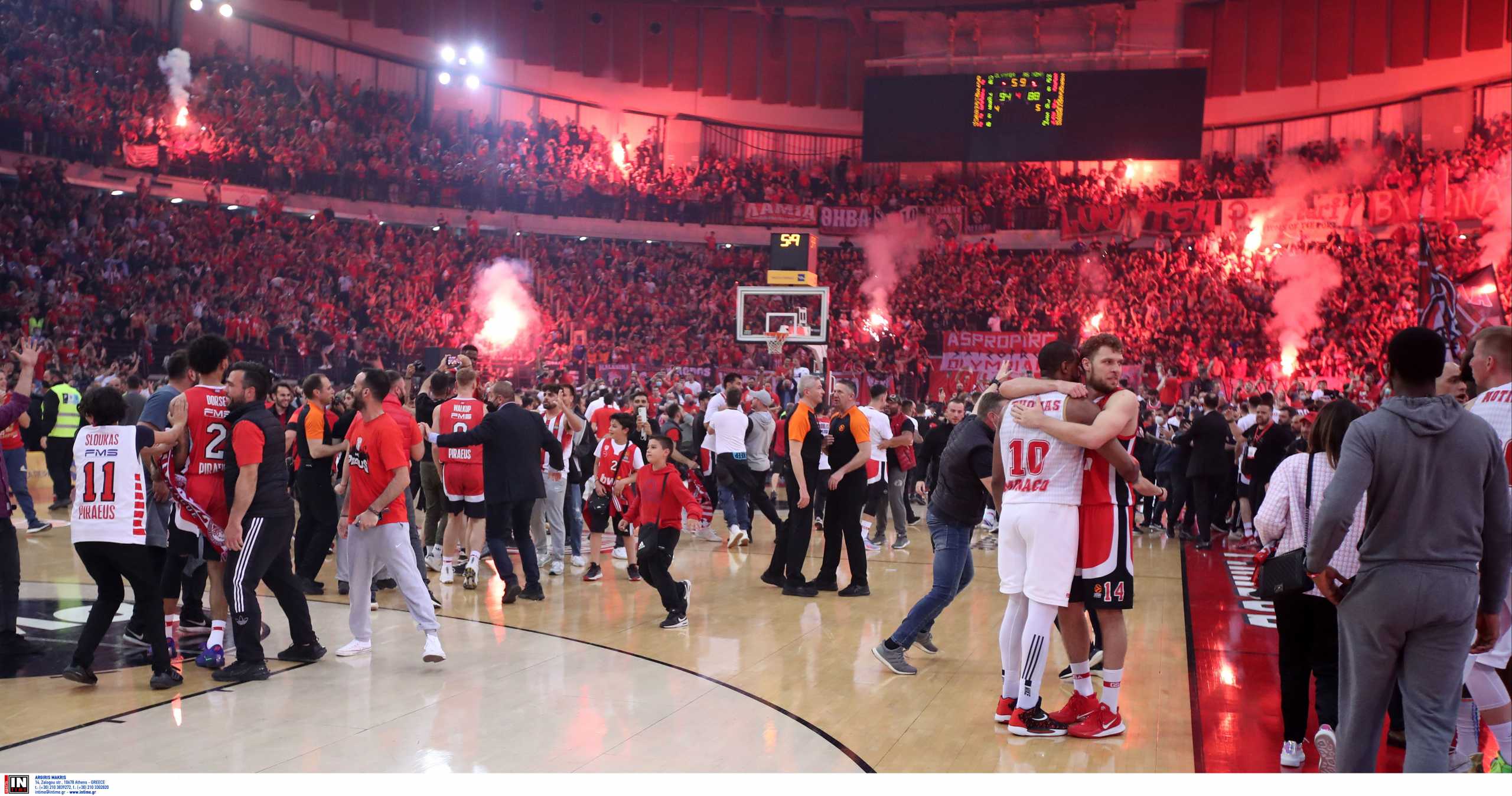 OLYMPIAKOS MONACO EUROLEAGUE