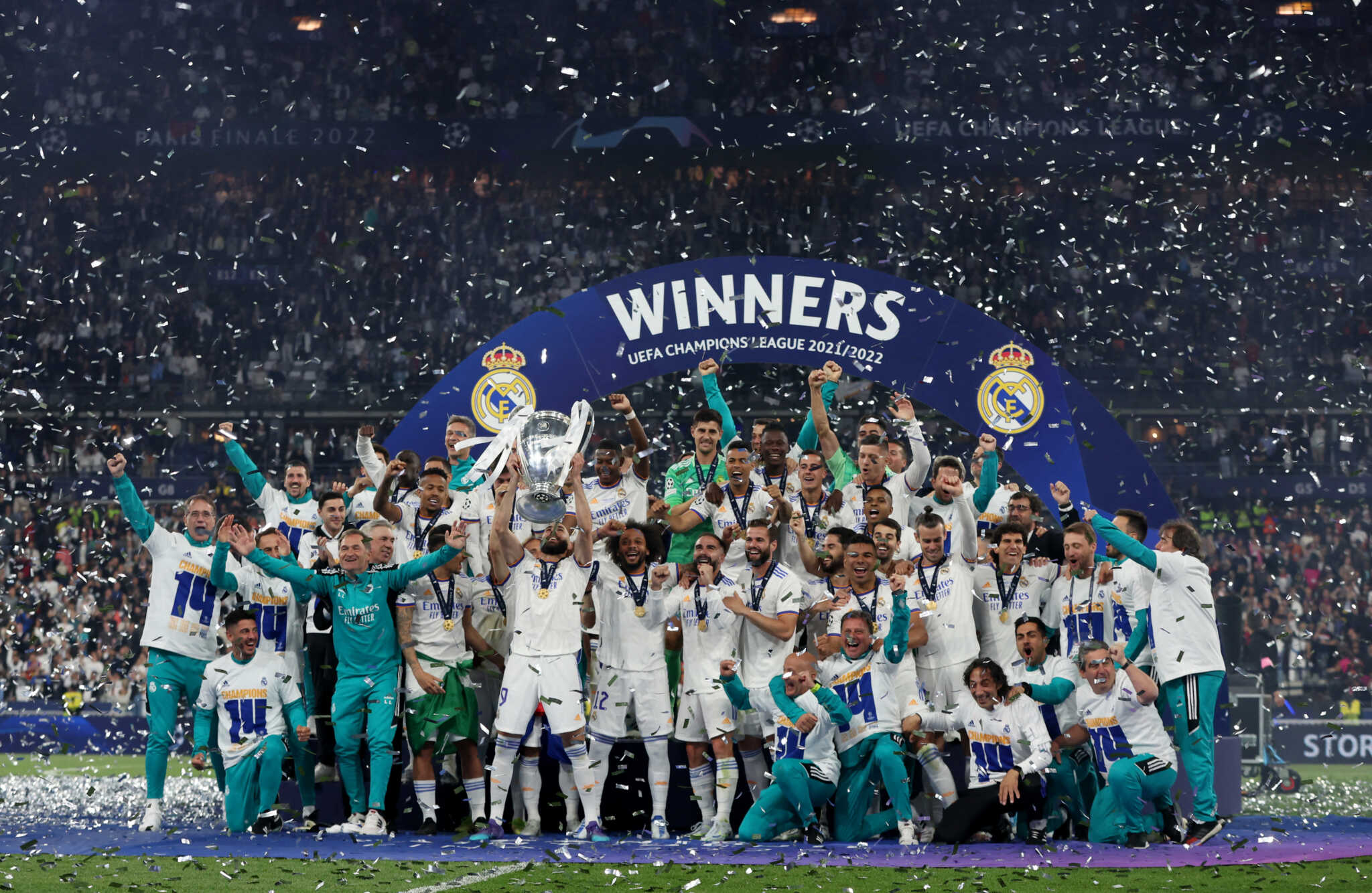 Лига чемпионов каф. Реал Мадрид лига чемпионов 2022 финал. Реал Мадрид победитель Лиги чемпионов 2022. Реал Мадрид выиграл Лигу чемпионов 2021-2022. Финал Лиги чемпионов УЕФА 2022 Реал Ливерпуль.
