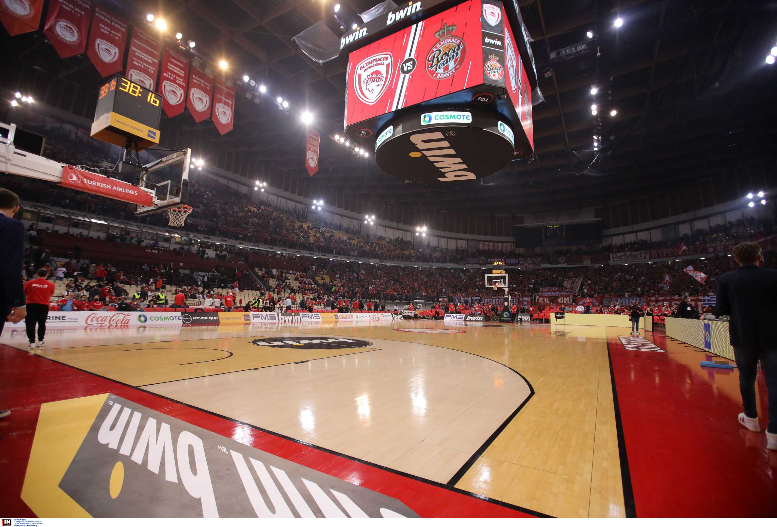 OLYMPIAKOS MONACO EUROLEAGUE
