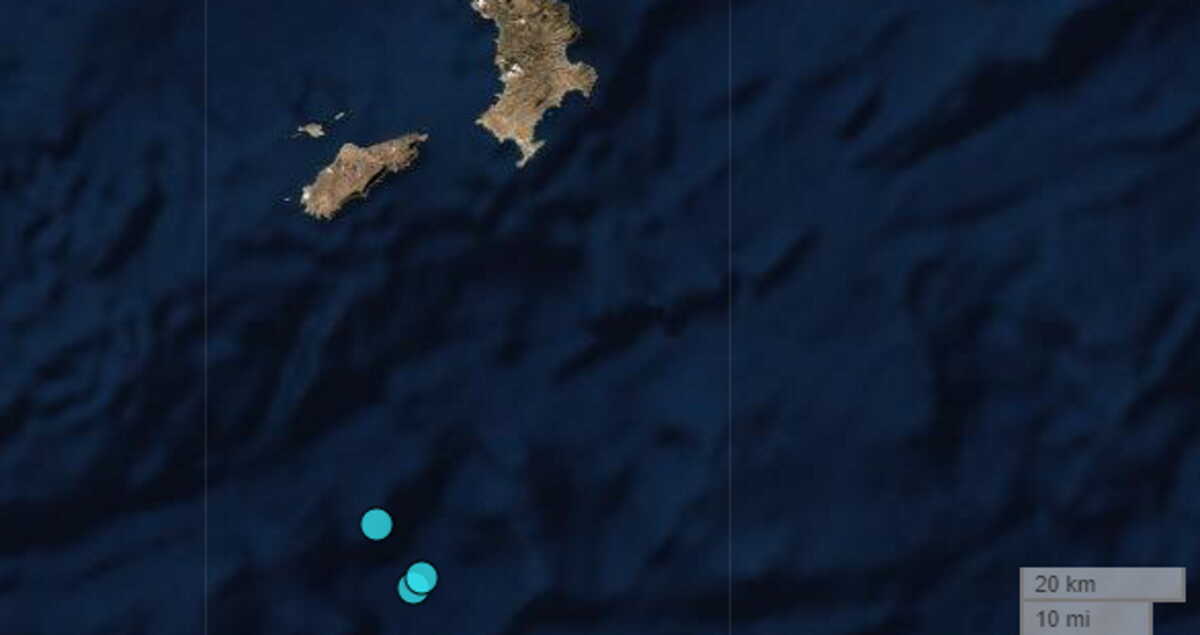 Σεισμός στην Κάρπαθο – Αισθητός μέχρι την Κρήτη