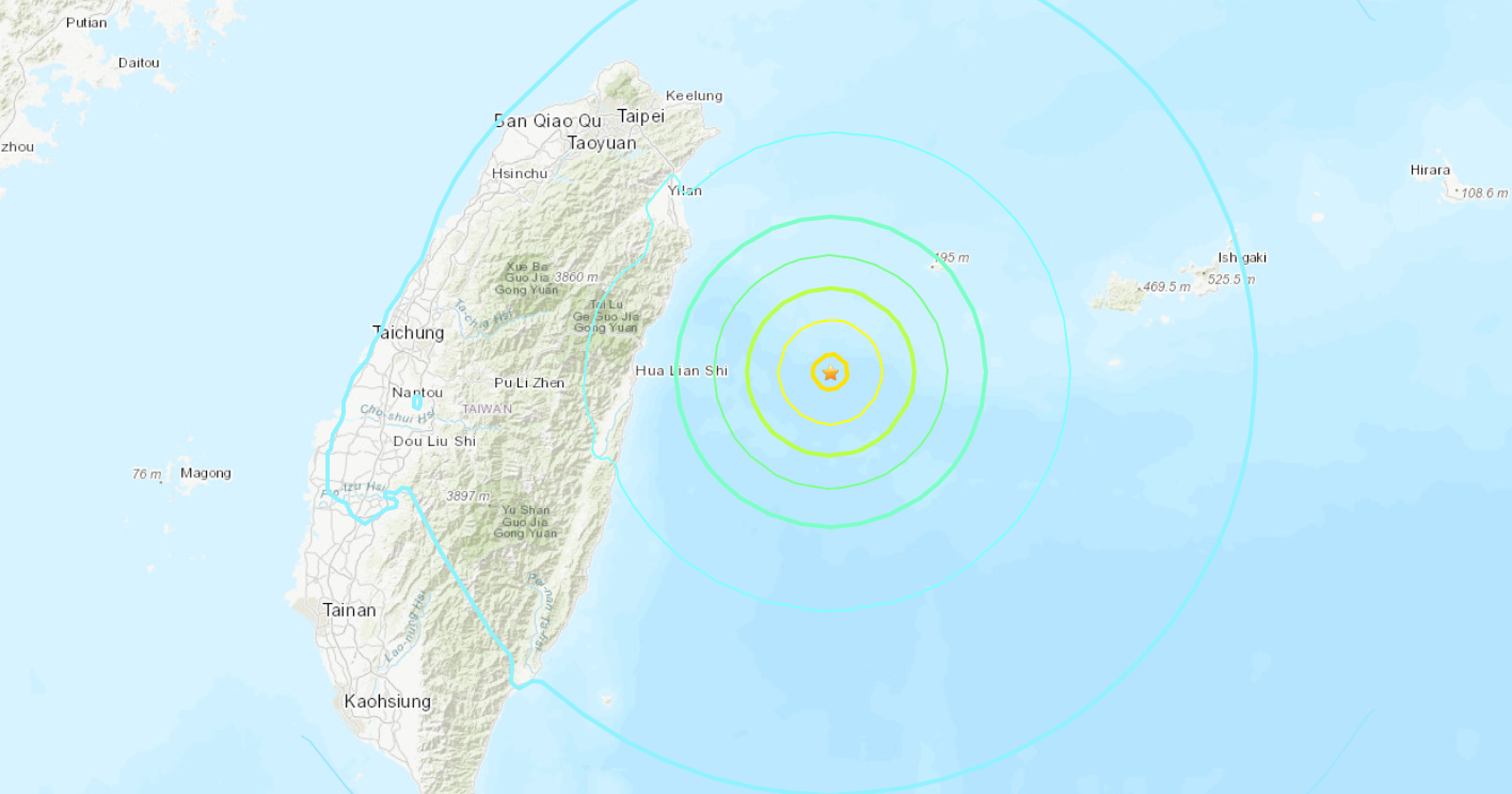 Σεισμός 6,3 Ρίχτερ στην Ταϊβάν