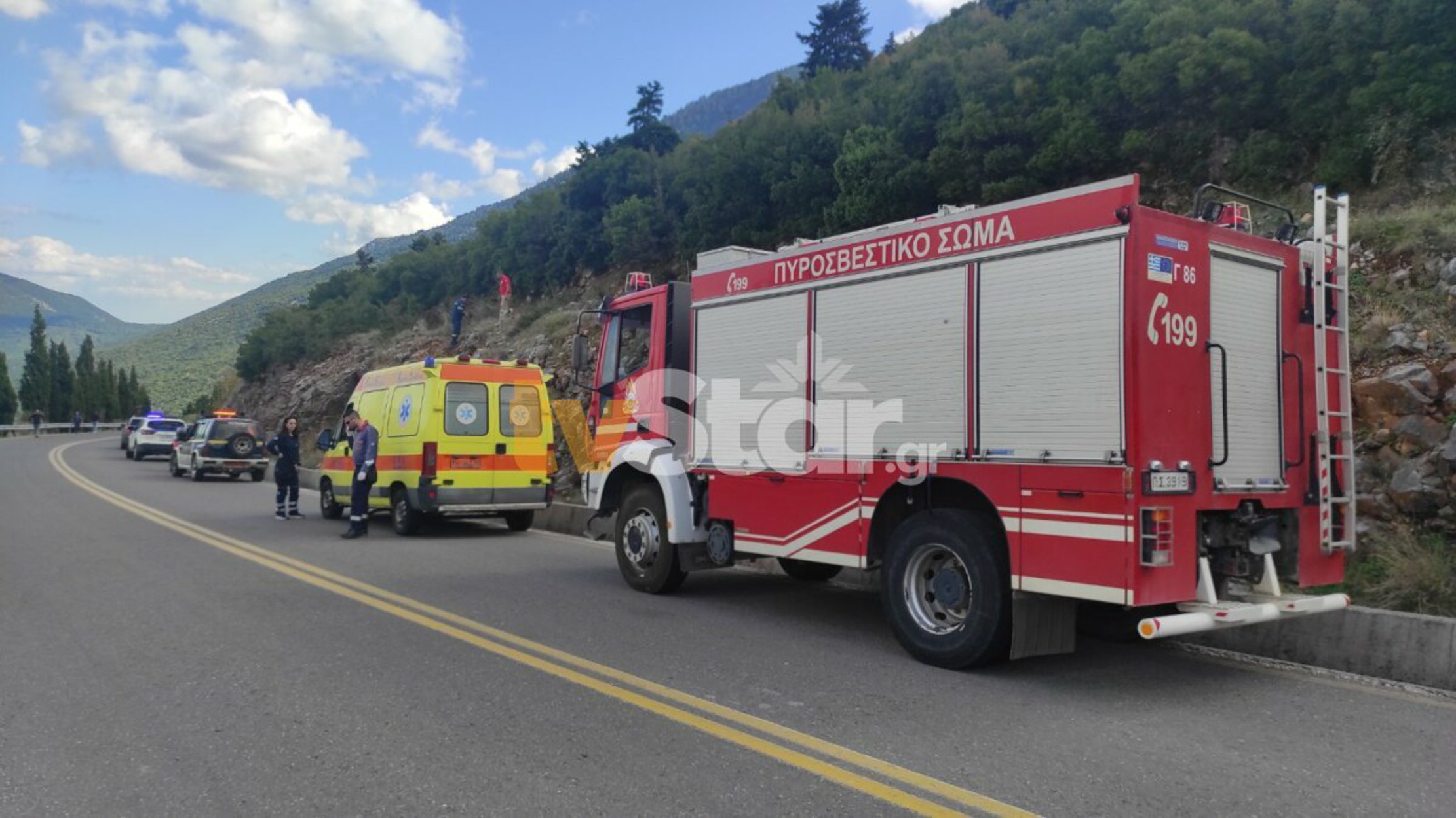 Κύμη: Τροχαίο δυστύχημα με θύμα 51χρονο – Συγκρούστηκε με φορτηγό