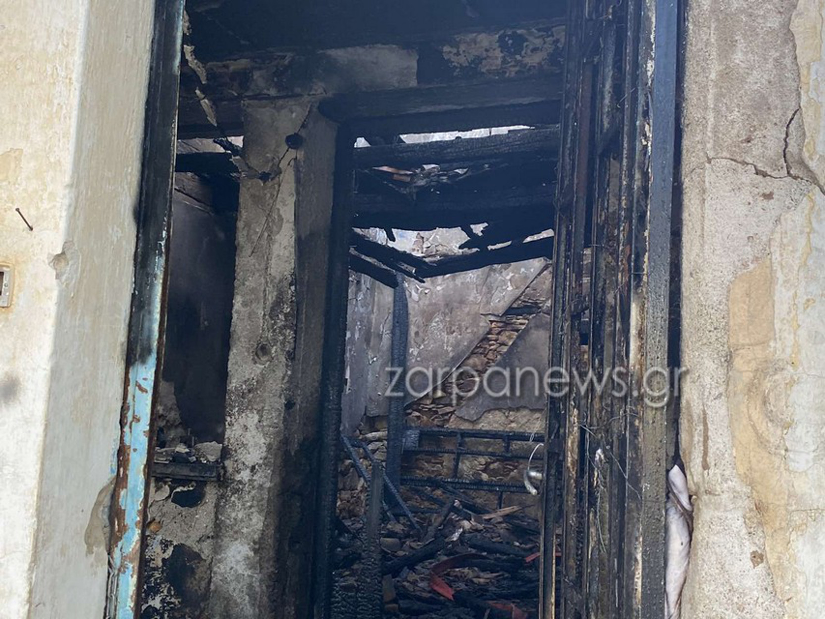 Χανιά: Κάηκε ζωντανός μέσα σε σπίτι που πήρε φωτιά