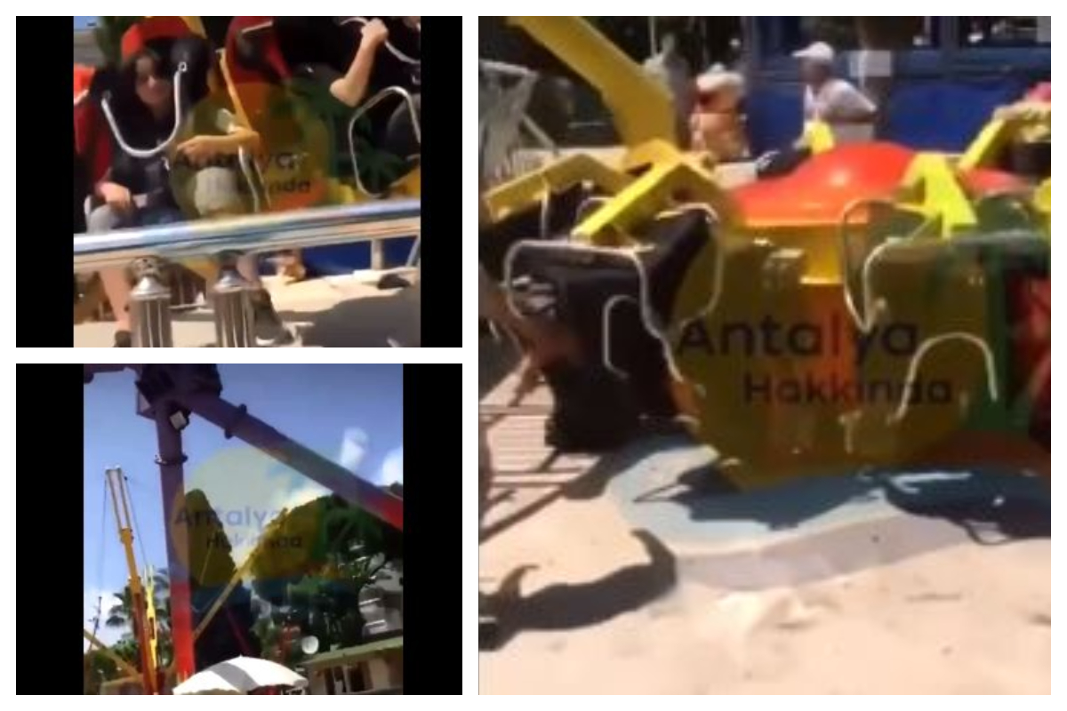 Ατύχημα «σοκ» σε λούνα παρκ στην Τουρκία: Έσπασε «ιπτάμενο» παιχνίδι και τραυματίστηκαν τρία παιδιά