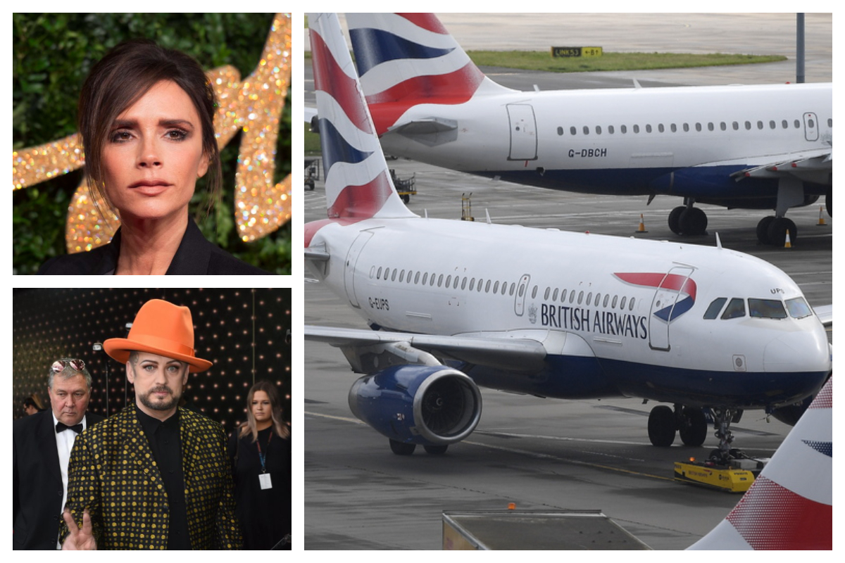 Boy George: Έξαλλος με την British Airways γιατί η Βικτόρια Μπέκαμ επιβιβάστηκε πρώτη στο αεροπλάνο