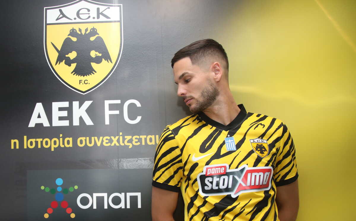 Γκατσίνοβιτς: «Ήρθα στην ΑΕΚ για να γίνω πρωταθλητής, ήταν δύσκολη απόφαση λόγω Παναθηναϊκού»