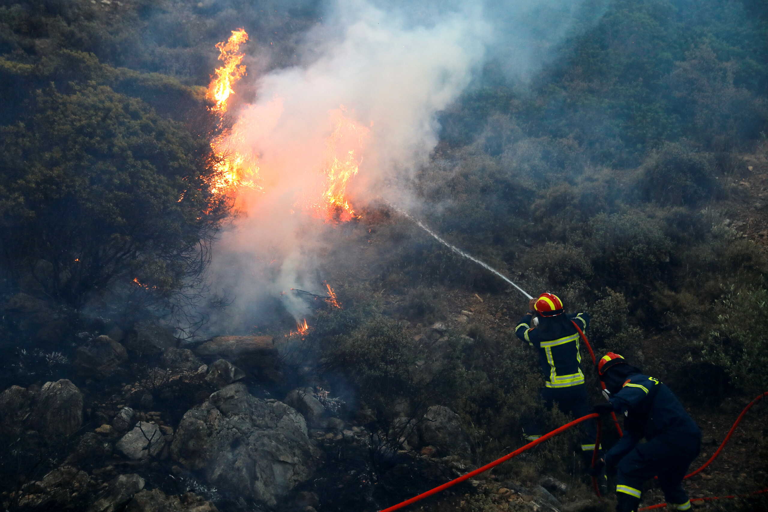 Πολύ υψηλός κίνδυνος πυρκαγιάς σε Αττική, Βόρειο Αιγαίο και Στερεά Ελλάδα για αύριο (6/7)