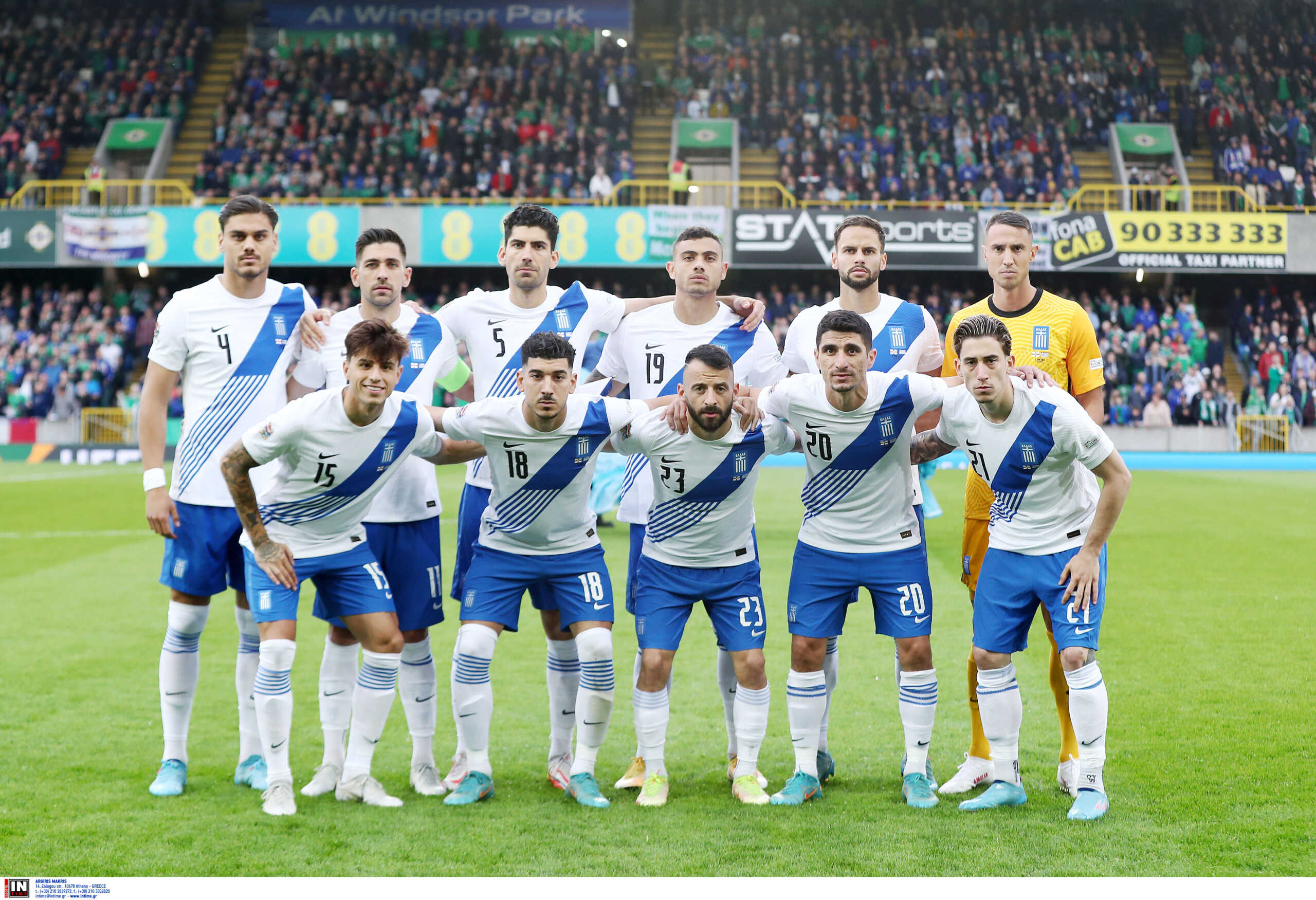 Nations League: Η βαθμολογία στον όμιλο της Ελλάδας