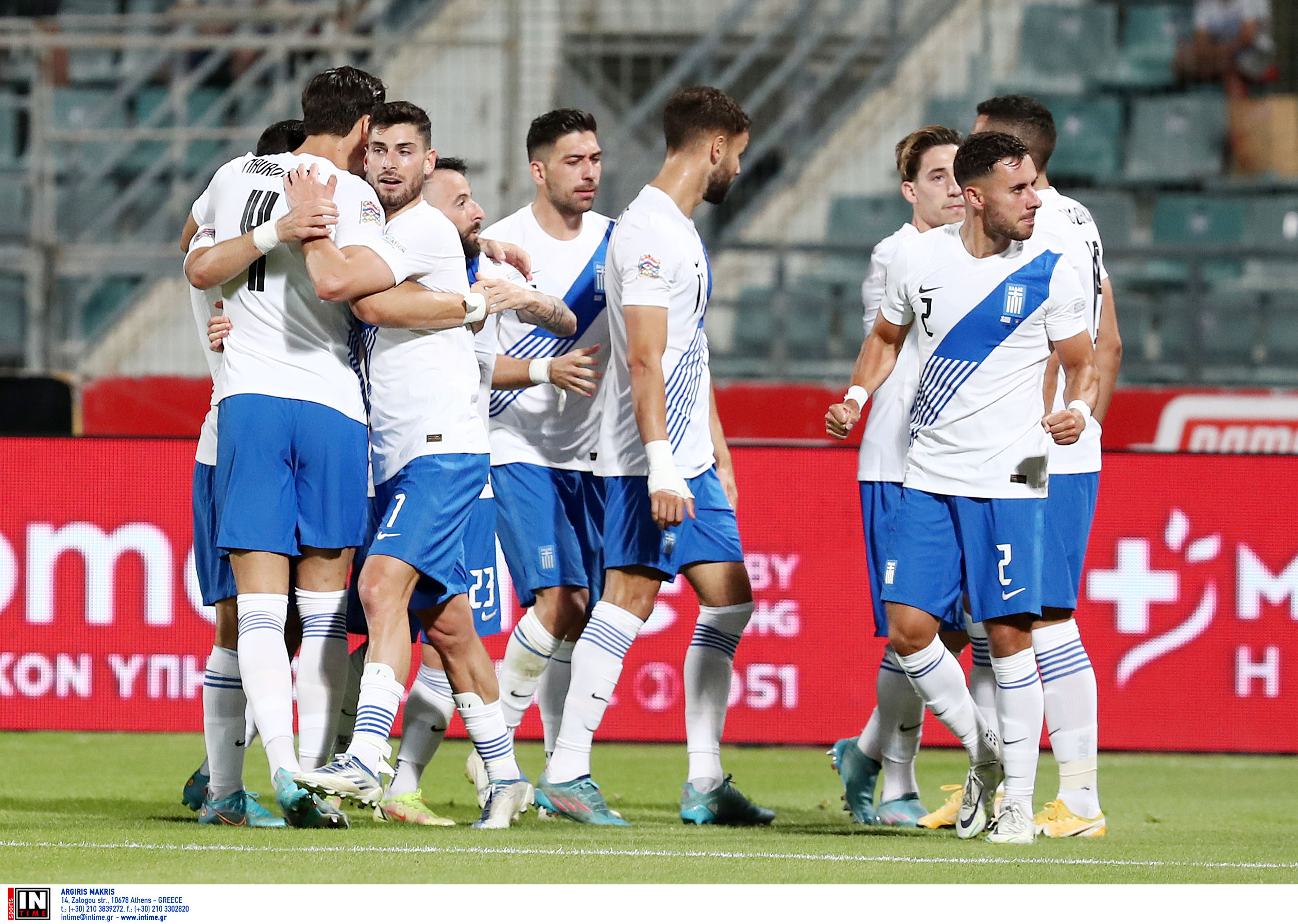 Nations League – Ελλάδα: Η βαθμολογία στον όμιλο με την Εθνική στην κορυφή