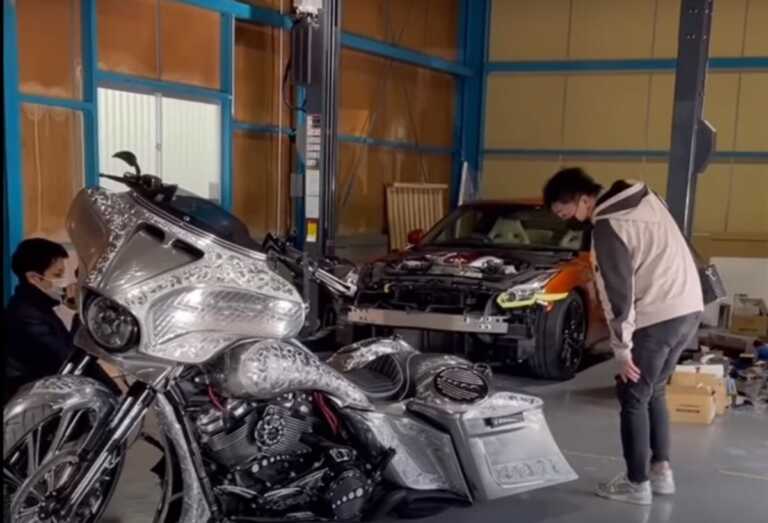 Harley – Davidson: Η νέα μοτοσυκλέτα έχει κάτι από τα Ιαπωνικά τατουάζ Irezumi