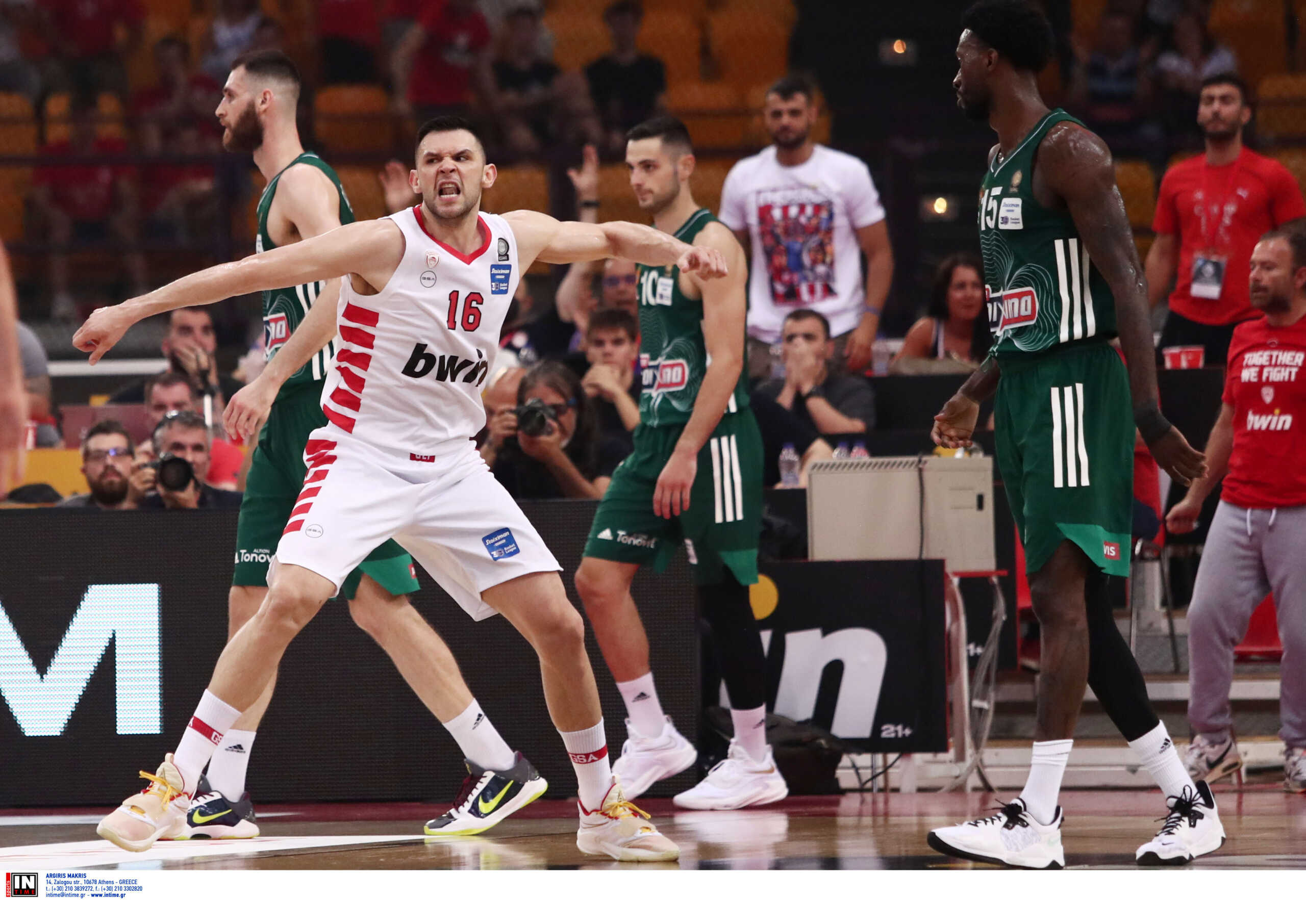 Ολυμπιακός – Παναθηναϊκός 74-61: Η ερυθρόλευκη ανωτερότητα έφερε το 1-0 στη σειρά των τελικών