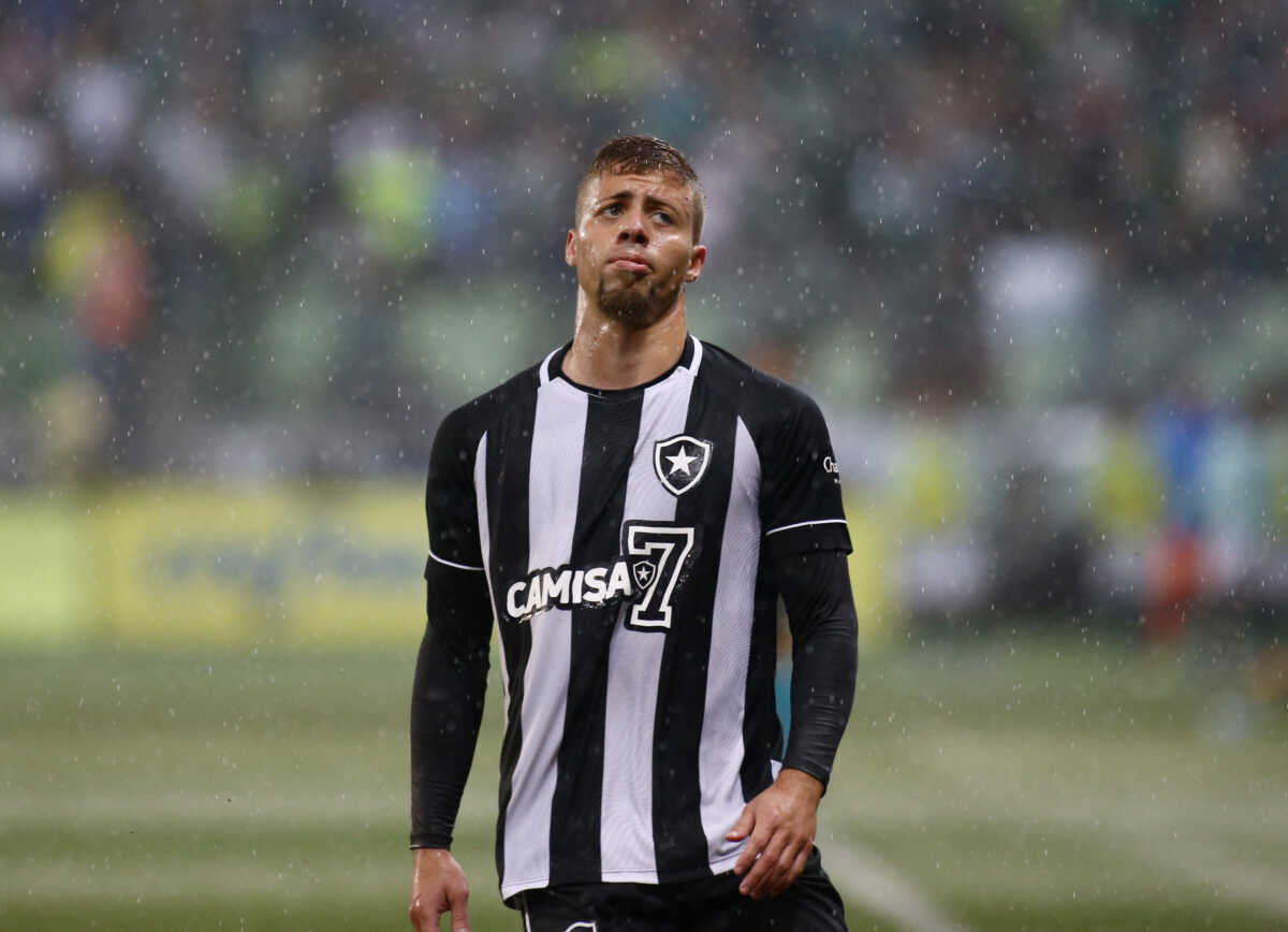 Soccer Football - Brasileiro Championship - Palmeiras v Botafogo - Allianz Parque, Sao Paulo, Brazil - June 9, 2022 Botafogo's Lucas Fernandes REUTERS