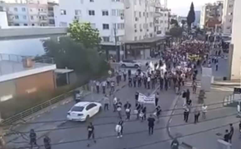 Κατεχόμενα: Στους δρόμους κατά του Ερντογάν οι Τουρκοκύπριοι
