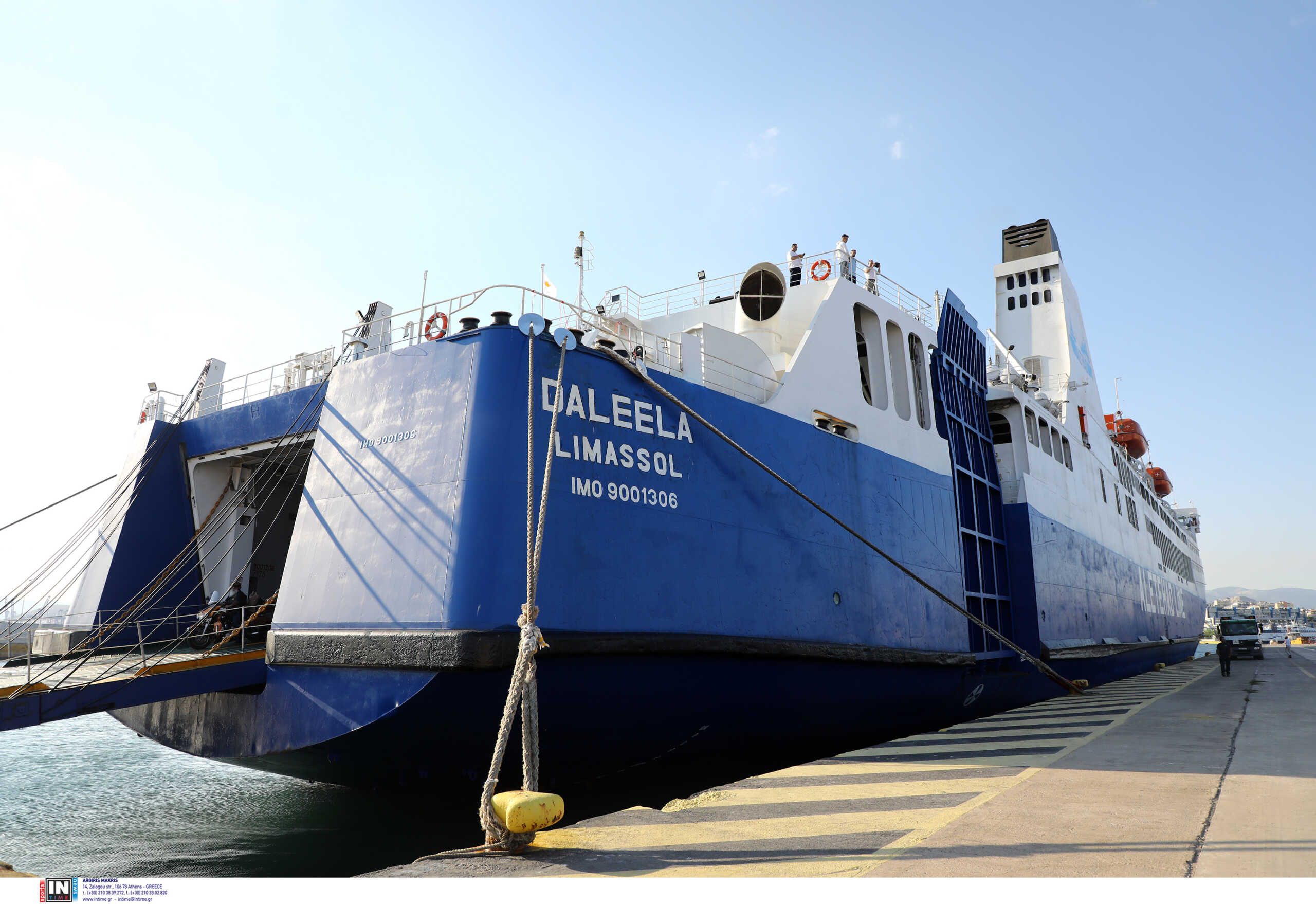 Ακτοπλοϊκή σύνδεση Ελλάδας – Κύπρου: Έφτασε στον Πειραιά το πλοίο «Daleela»