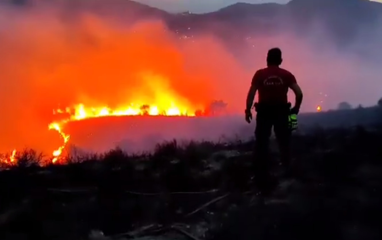 Φωτιά στην Εύβοια: Συνεχίζεται η μάχη με τις φλόγες – Σηκώθηκαν τα εναέρια μέσα