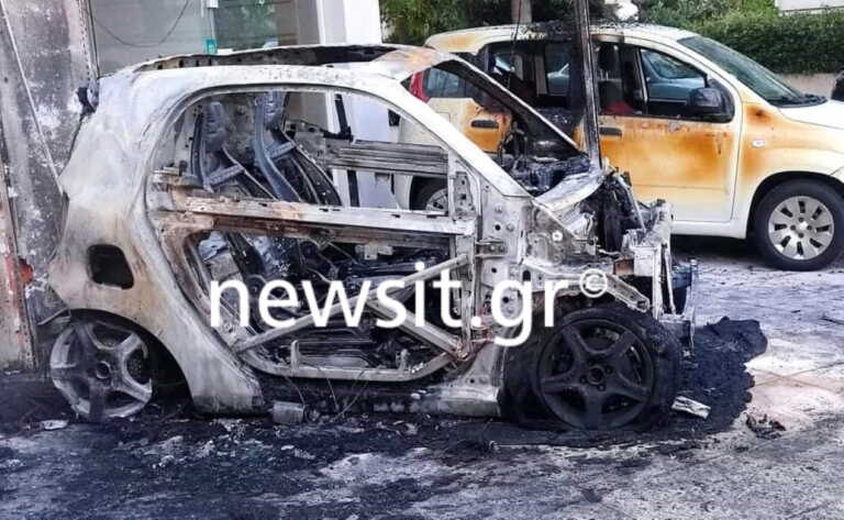 Φάληρο: Εμπρησμός σε αντιπροσωπεία αυτοκινήτων – Καταστράφηκαν τρία αυτοκίνητα