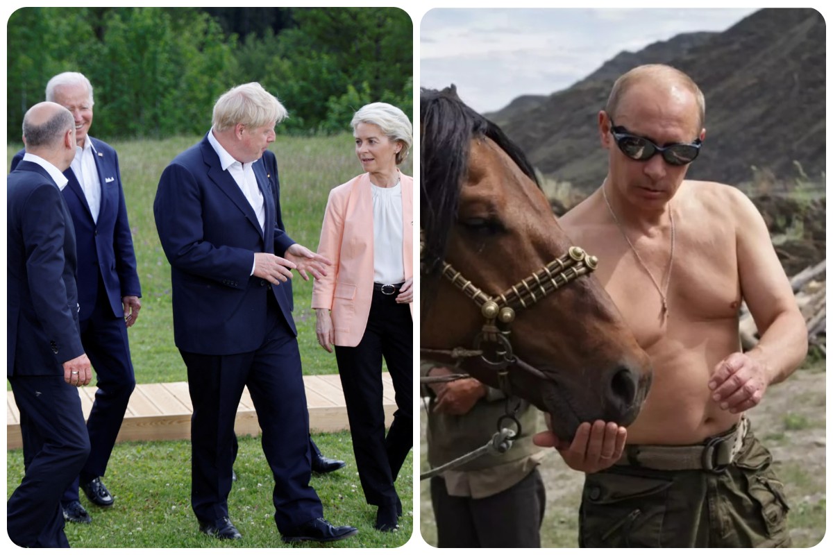 G7: Επικό «τρολάρισμα» στον Πούτιν – «Μήπως να φωτογραφηθούμε γυμνοί πάνω σε άλογο;»