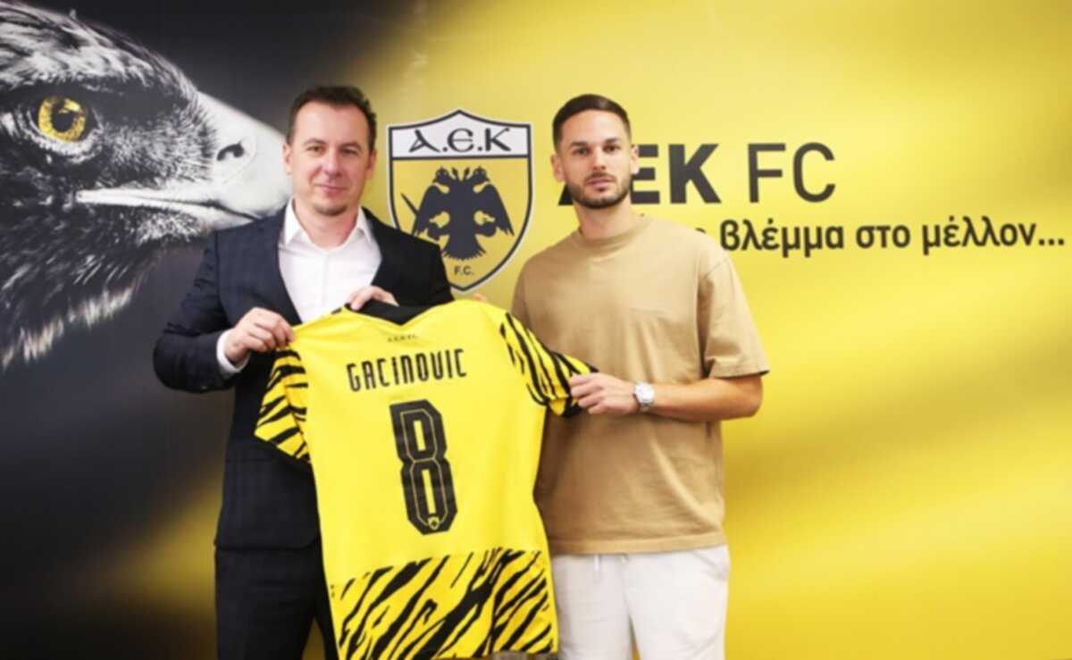 Η ΑΕΚ ανακοίνωσε επίσημα τον Μιγιάτ Γκατσίνοβιτς