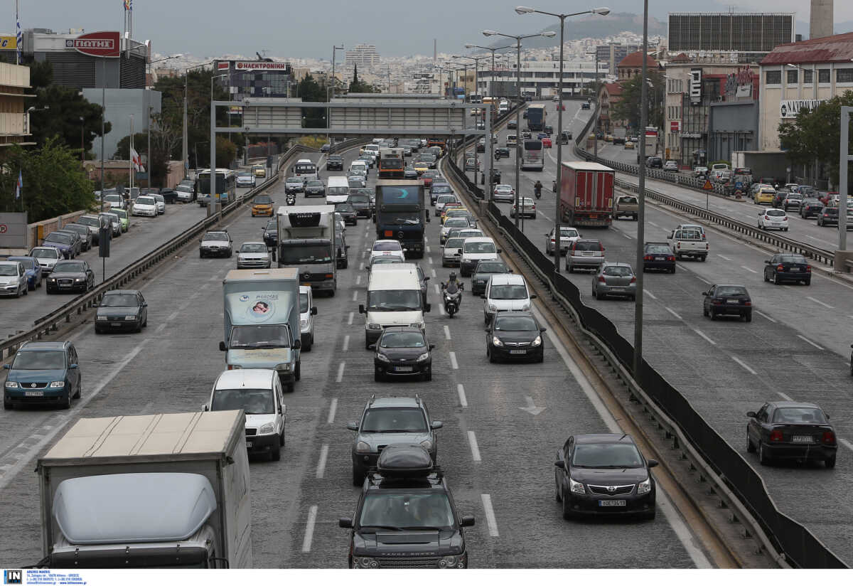 Κυκλοφοριακές ρυθμίσεις στη Λεωφόρο Κηφισού λόγω έργων