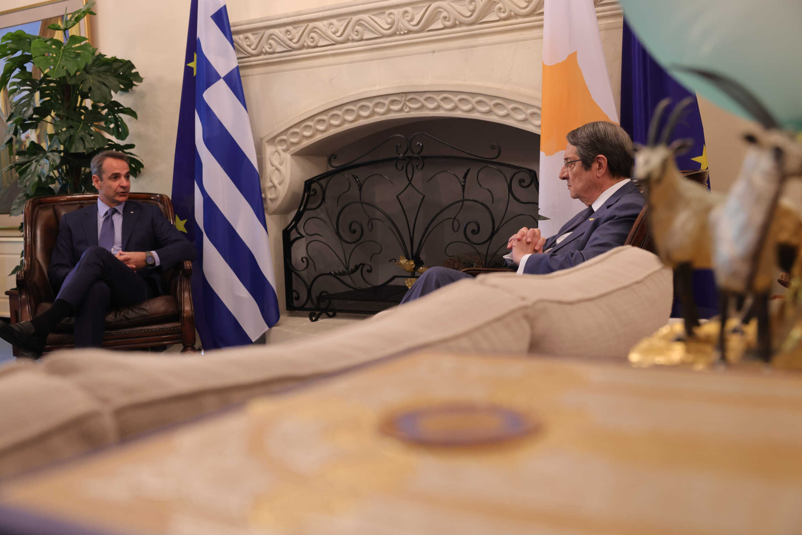 Μητσοτάκης: Λύση στο Κυπριακό μόνο αν αποχωρήσουν τα κατοχικά στρατεύματα