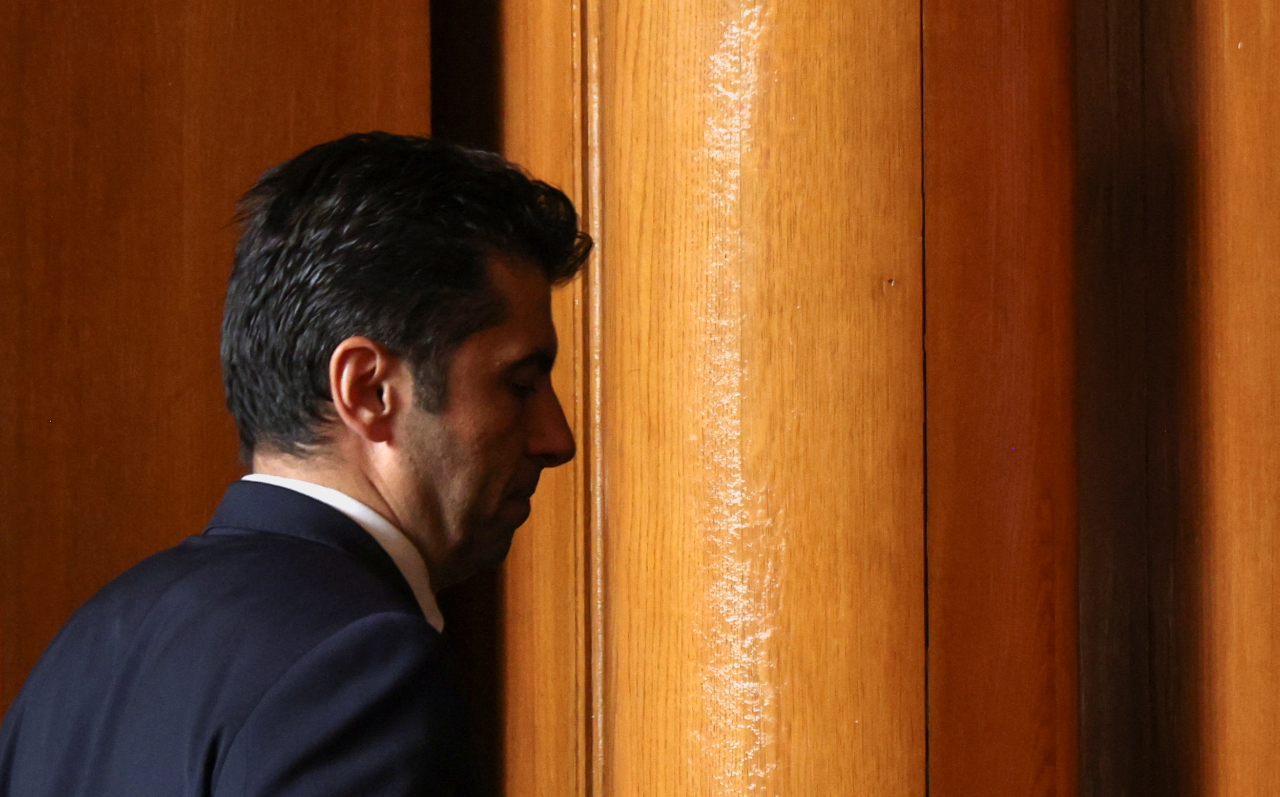 Bulgarian Prime Minister Kiril Petkov leaves after a no-confidence vote at the parliament, in Sofia, Bulgaria, June 22, 2022. REUTERS