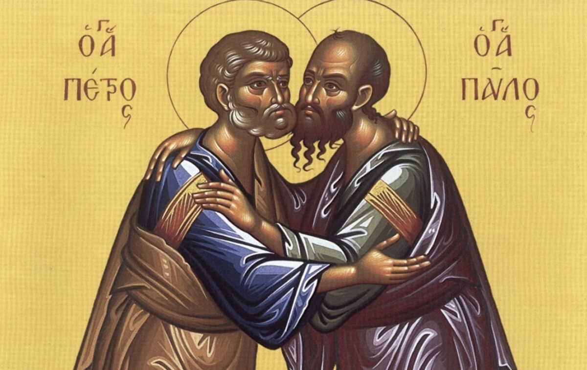 Πέτρου και Παύλου: Η διπλή γιορτή των Αποστόλων – Ποιοι γιορτάζουν αύριο Τετάρτη (29/6)