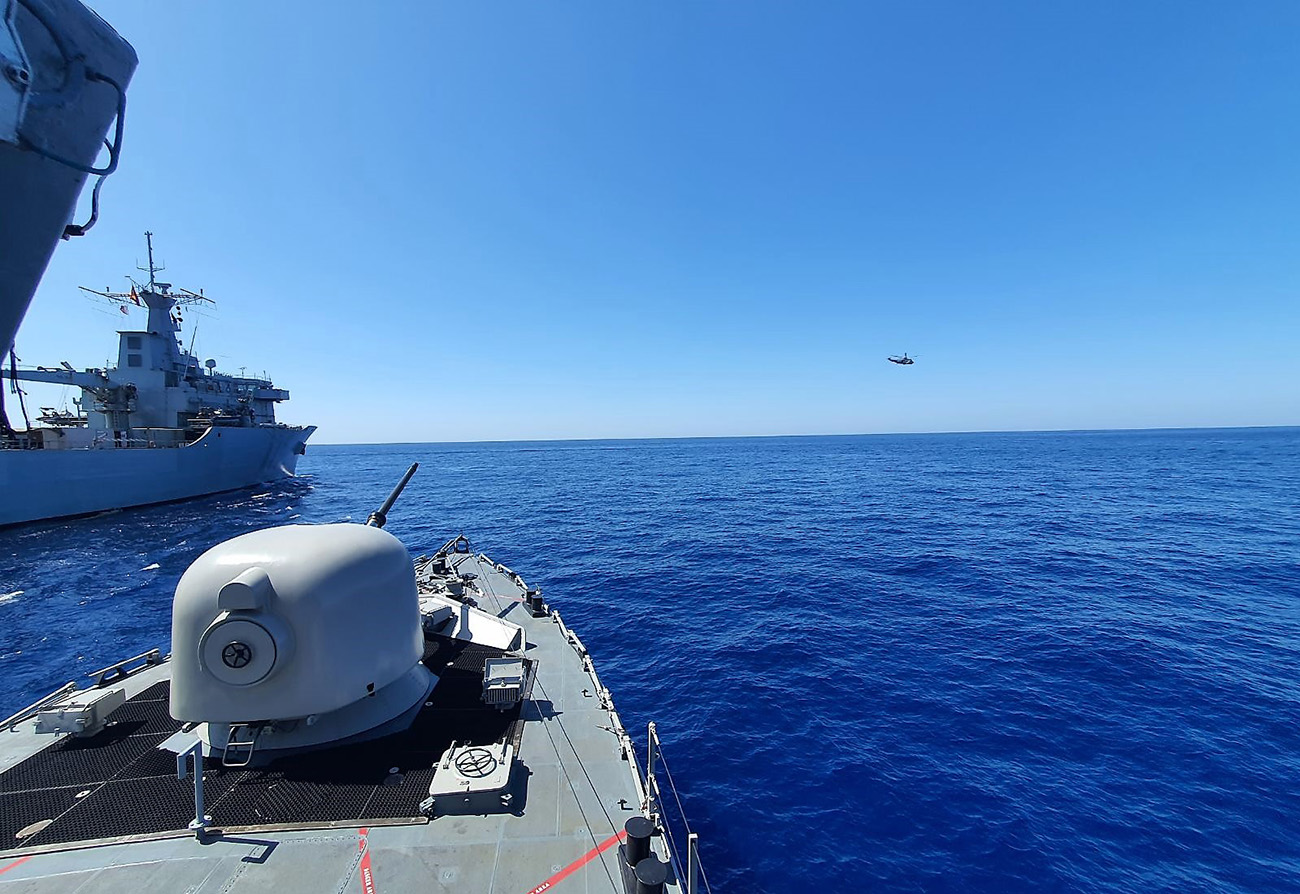 ΓΕΕΘΑ: Συνεκπαίδευση Ναυτικού και Αεροπορίας με τη Μόνιμη Συμμαχική Ναυτική Δύναμη 2