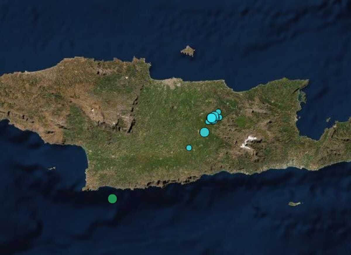 Δυνατός σεισμός στο Αρκαλοχώρι – Αισθητός στις γύρω περιοχές