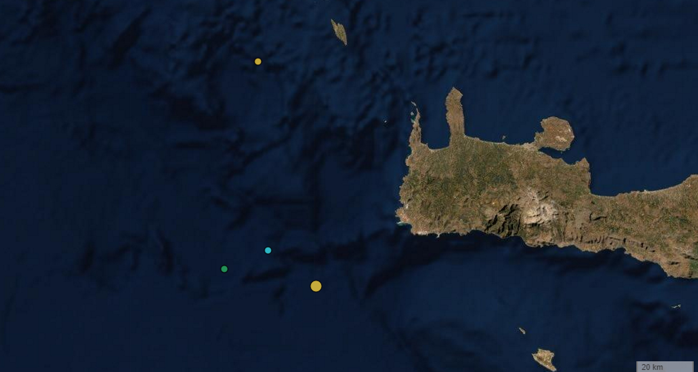 Σεισμός στην Παλαιόχωρα Χανίων – Αισθητός στη μισή Κρήτη