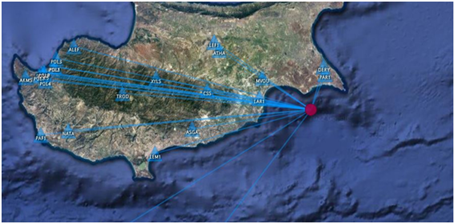 Σεισμός 4,9 Ρίχτερ στην Κύπρο, αισθητός και σε Συρία, Λίβανο, Ισραήλ, Τουρκία