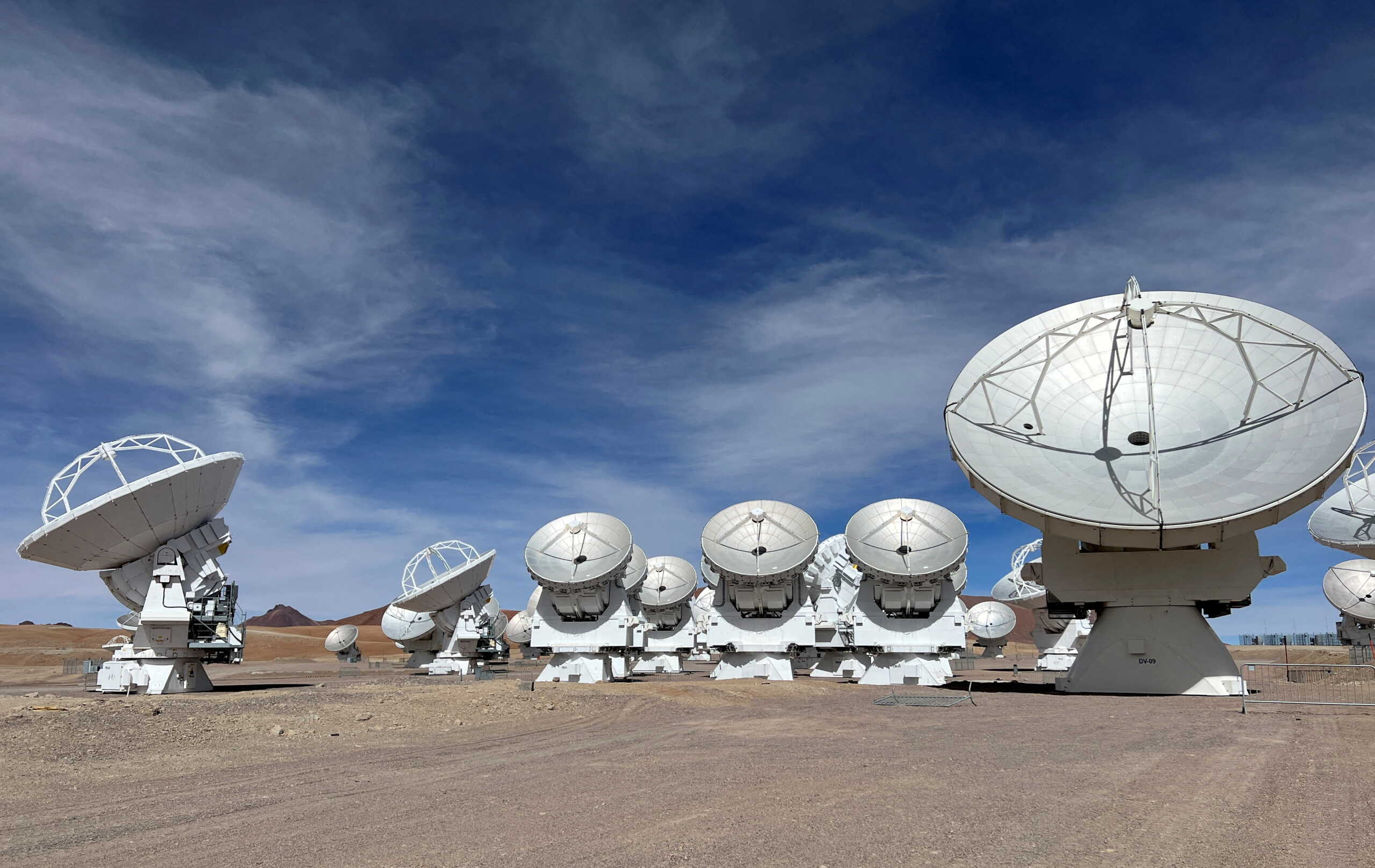 FILE PHOTO: Parabolic antennas of the ALMA (Atacama Large Millimeter