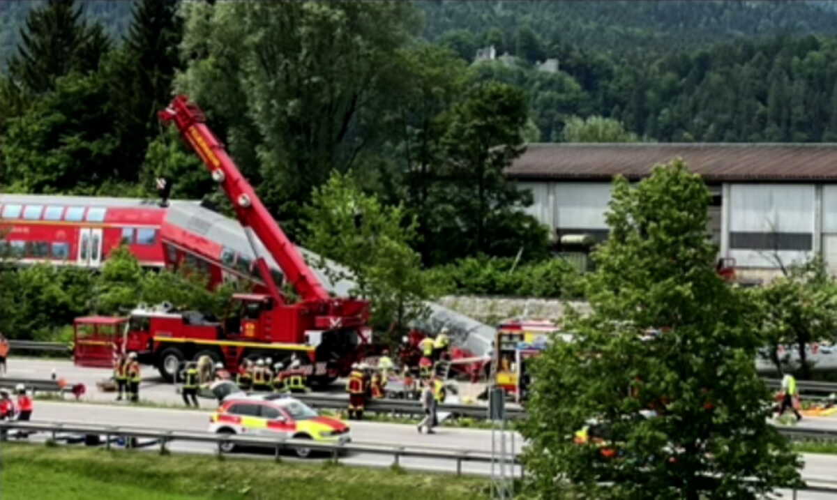 Γερμανία: Εκτροχιάστηκε τρένο στη Βαυαρία
