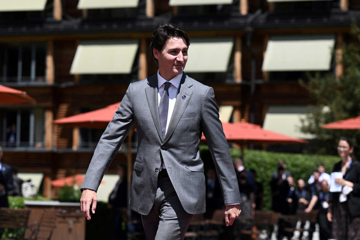 Canada's Prime Minister Justin Trudeau arrives for the start of the G7 Summit at Elmau Castle, near Garmisch-Partenkirchen, Germany June 26, 2022. Brendan Smialowski