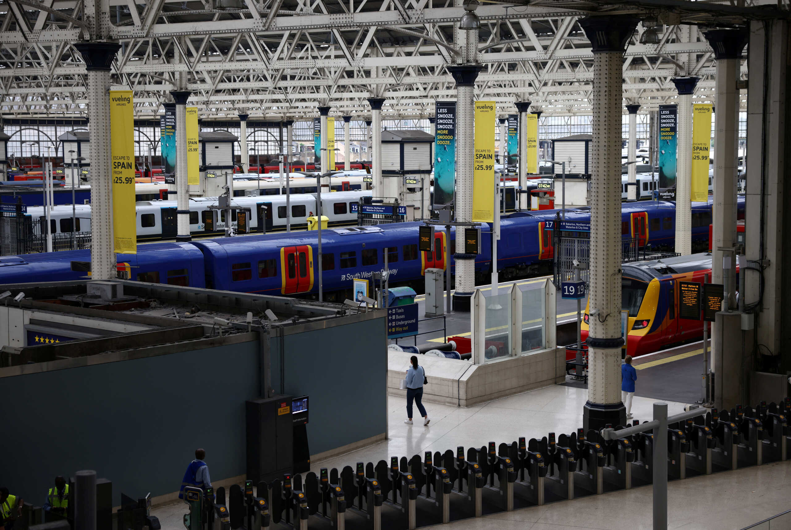 Βρετανία: Δεύτερη μέρα της μεγάλης απεργίας στους σιδηροδρόμους – Άκαρπες οι διαπραγματεύσεις μέχρι στιγμής