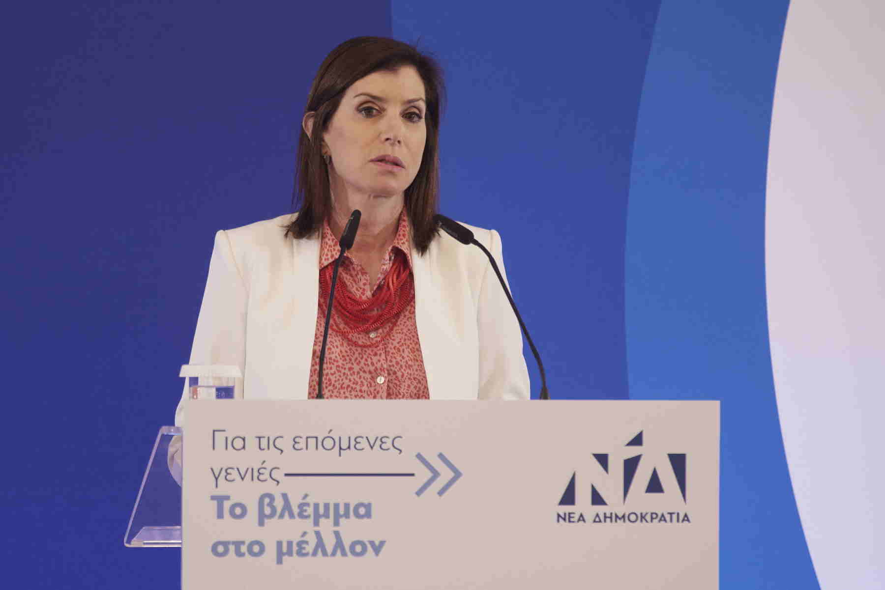 Η Άννα Μισέλ Ασημακοπούλου εκπρόσωπος Τύπου της Ευρωομάδας της ΝΔ