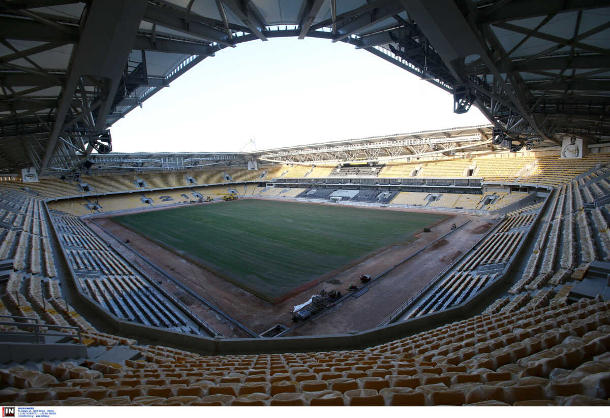 Γήπεδο AEK: Μπήκαν οι πάγκοι και τα καθίσματα των παικτών στην «OPAP Arena»