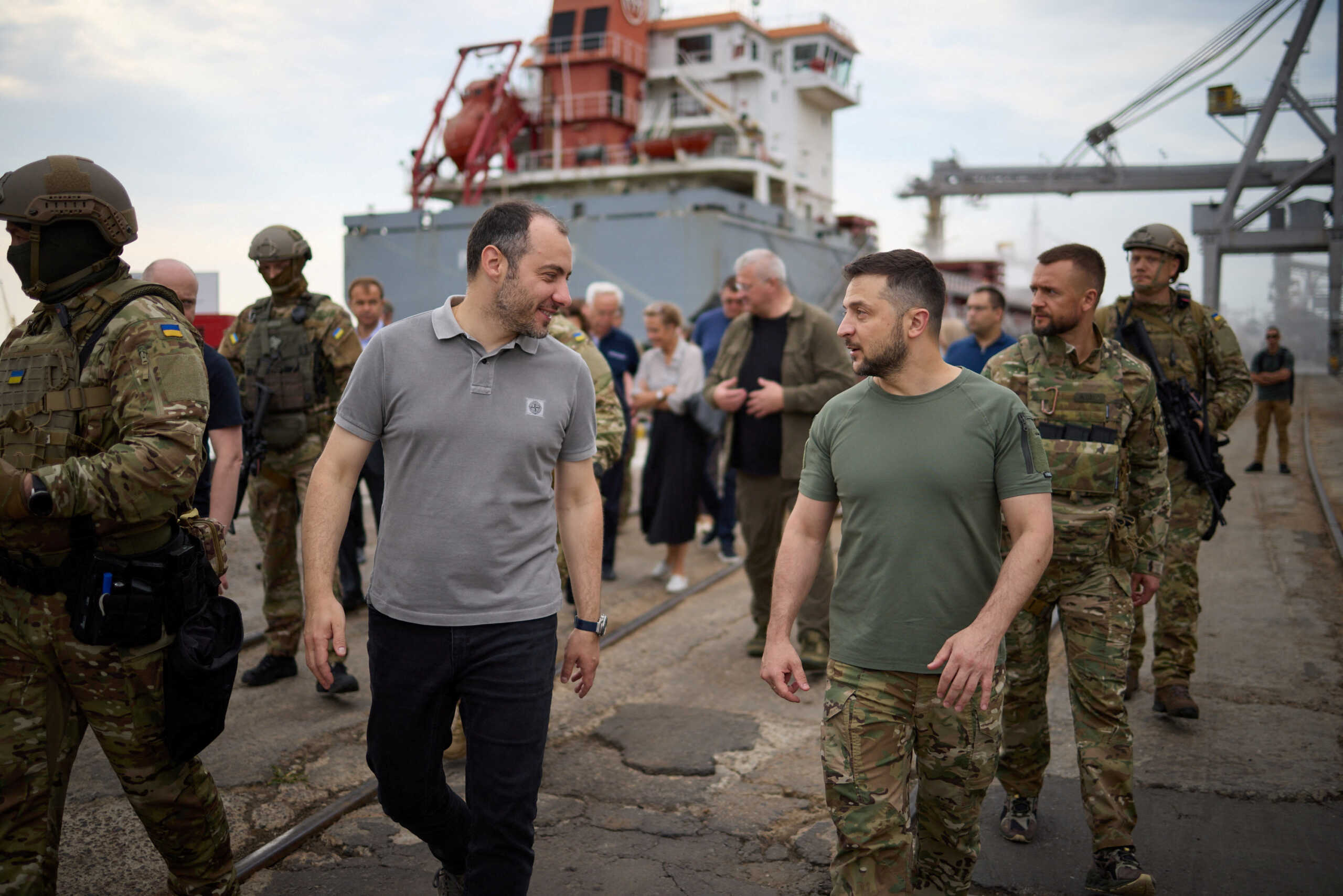 Ζελένσκι: Είμαστε απολύτως έτοιμοι για την εξαγωγή σιτηρών – Περιμένουμε σήμα από ΟΗΕ και Τουρκία