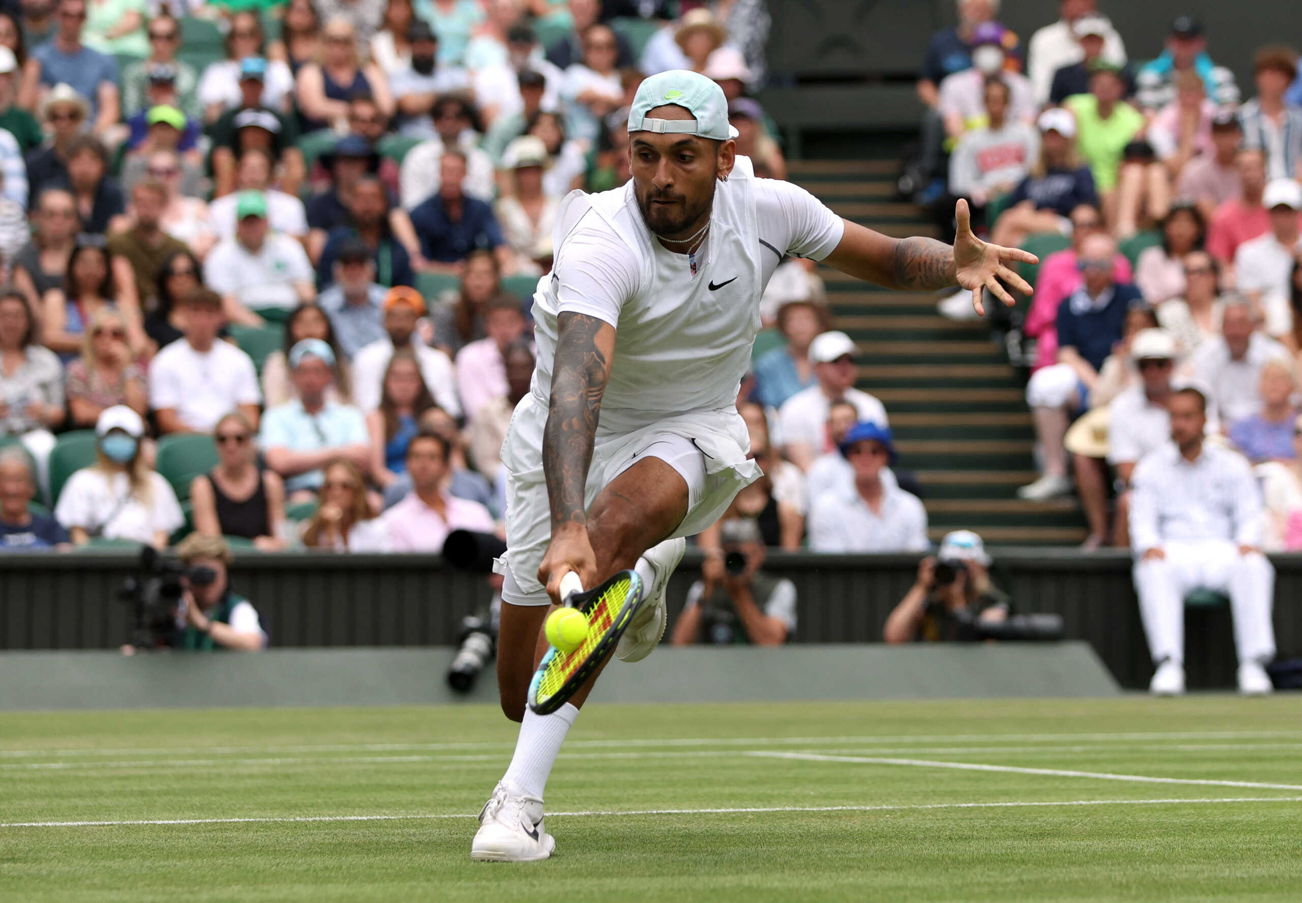 Ο Νικ Κύργιος επέστρεψε στα προημιτελικά του Wimbledon