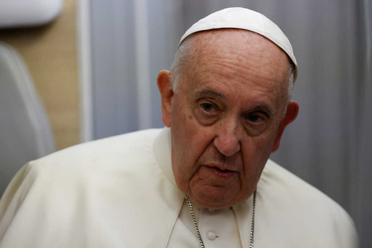 Πάπας Φραγκίσκος: Ζούμε έναν ολικό Τρίτο Παγκόσμιο Πόλεμο