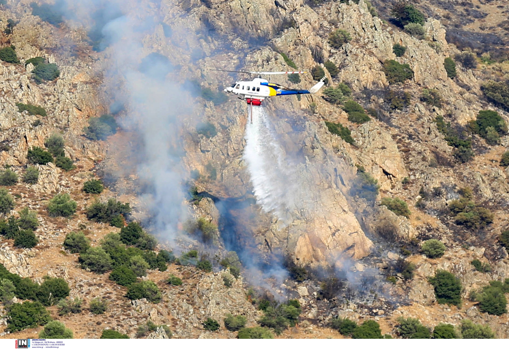 Φωτιά στο Ρέθυμνο: Ενεργοποιήθηκε η υπηρεσία Copernicus για την πύρινη κόλαση στις Μέλαμπες