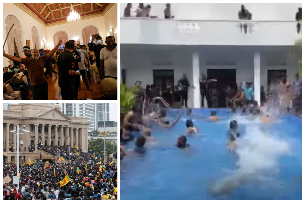 Σρι Λάνκα: Έτοιμος να παραιτηθεί ο πρωθυπουργός μετά τους διαδηλωτές στην πισίνα του προεδρικού μεγάρου