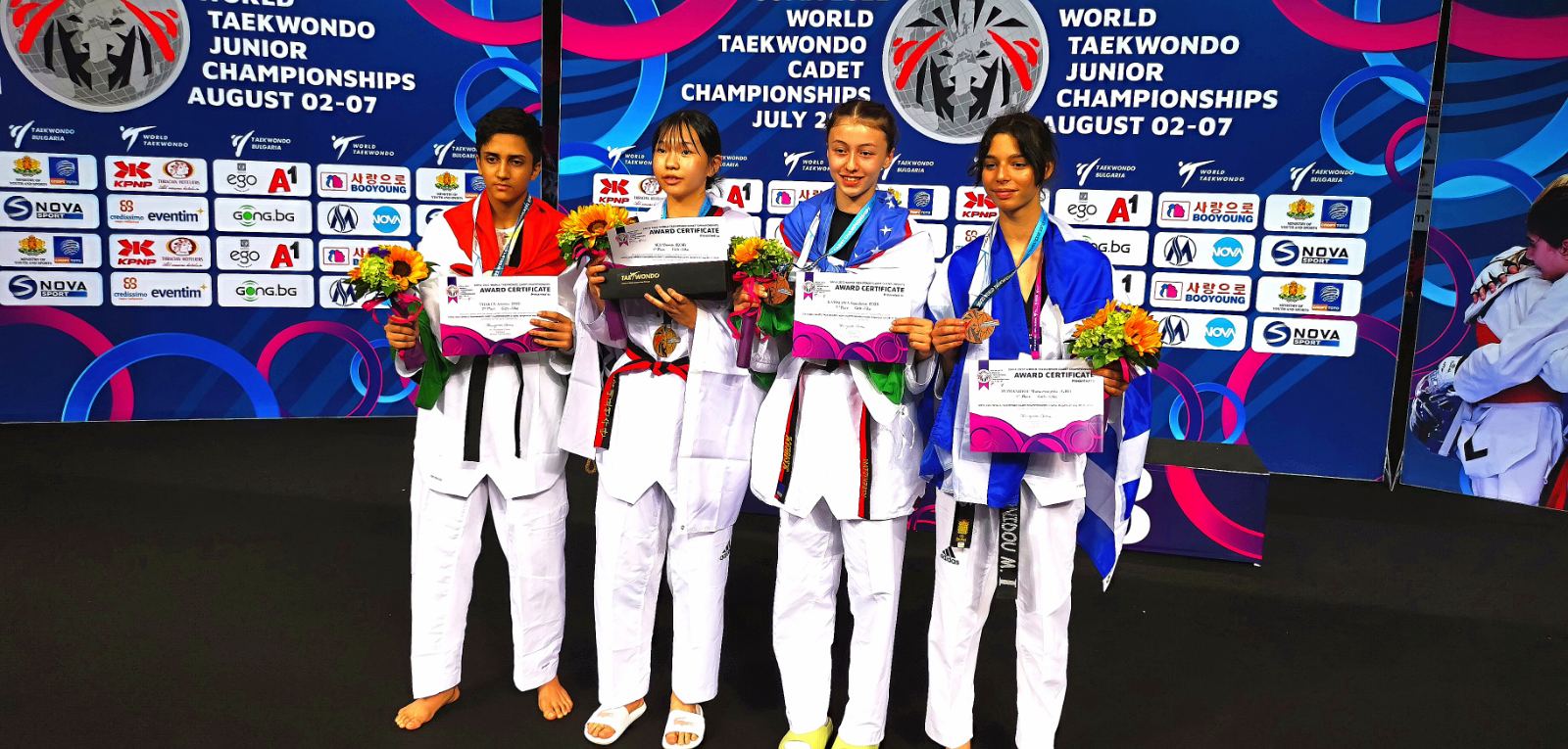 Χάλκινο μετάλλιο η Πειμανίδου στο Παγκόσμιο πρωτάθλημα Τάε Κβον Ντο κορασίδων