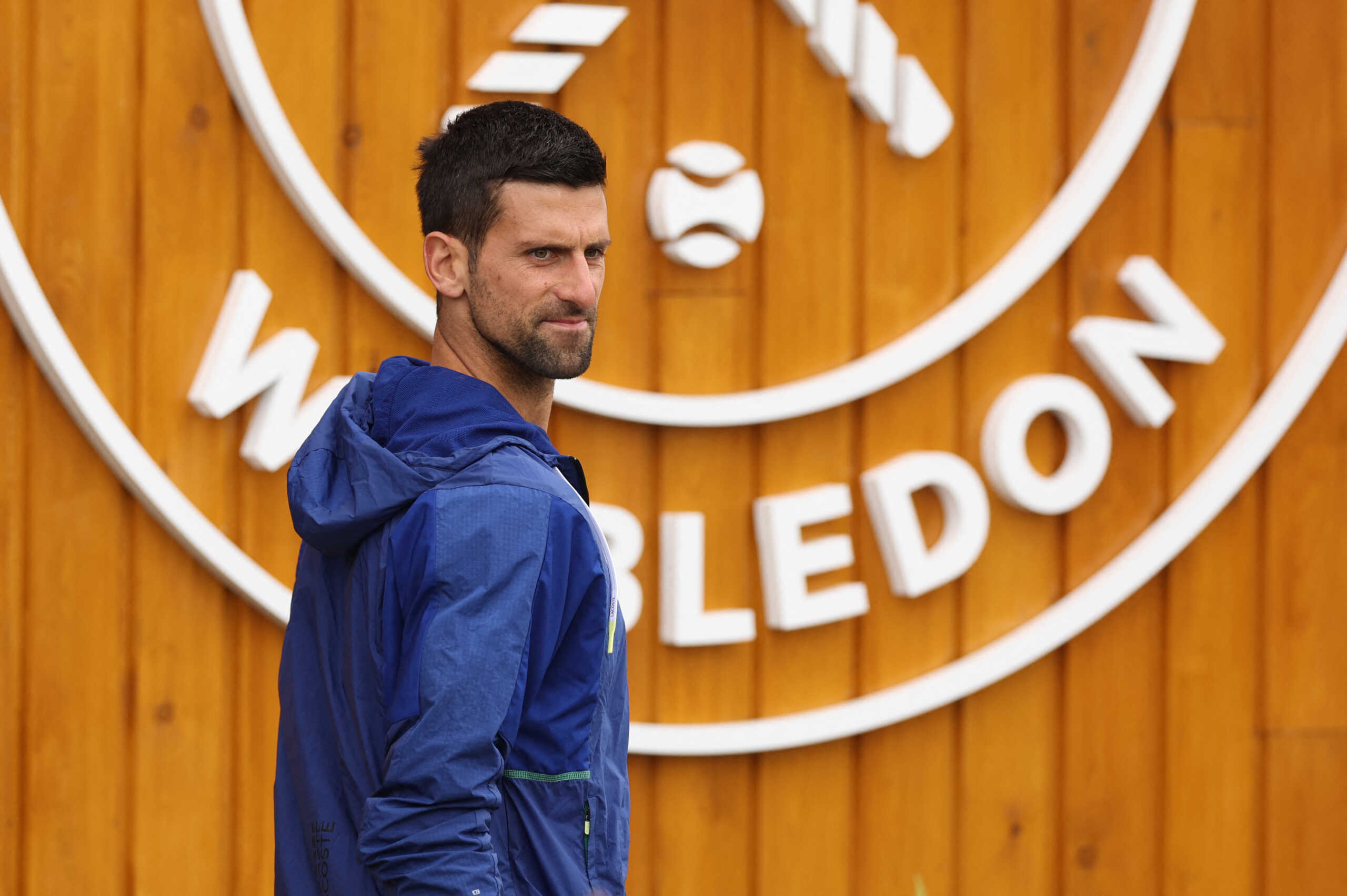 Tennis - Wimbledon - All England Lawn Tennis and Croquet Club, London, Britain - July 7, 2022  Serbia's Novak Djokovic ahead of practice REUTERS
