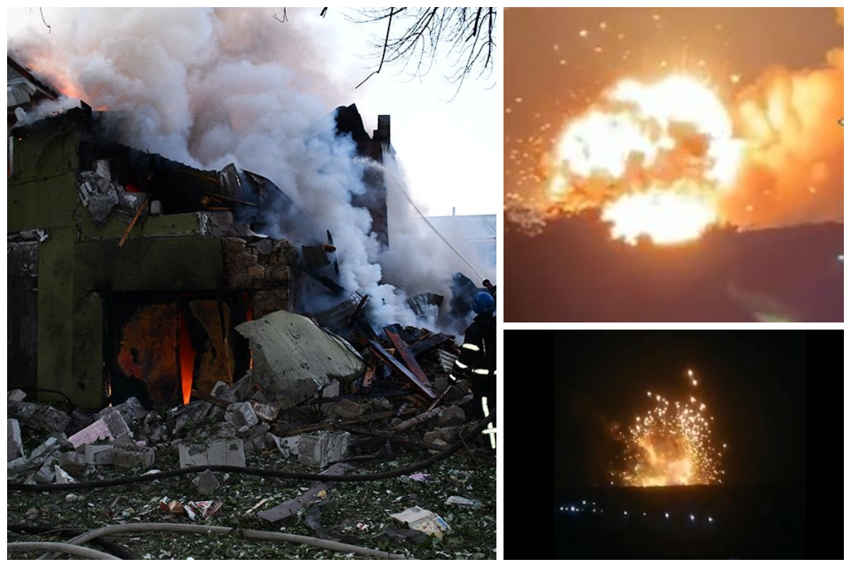 Βομβαρδισμοί στο νότιο τμήμα της Ουκρανίας με δεκάδες νεκρούς και τραυματίες