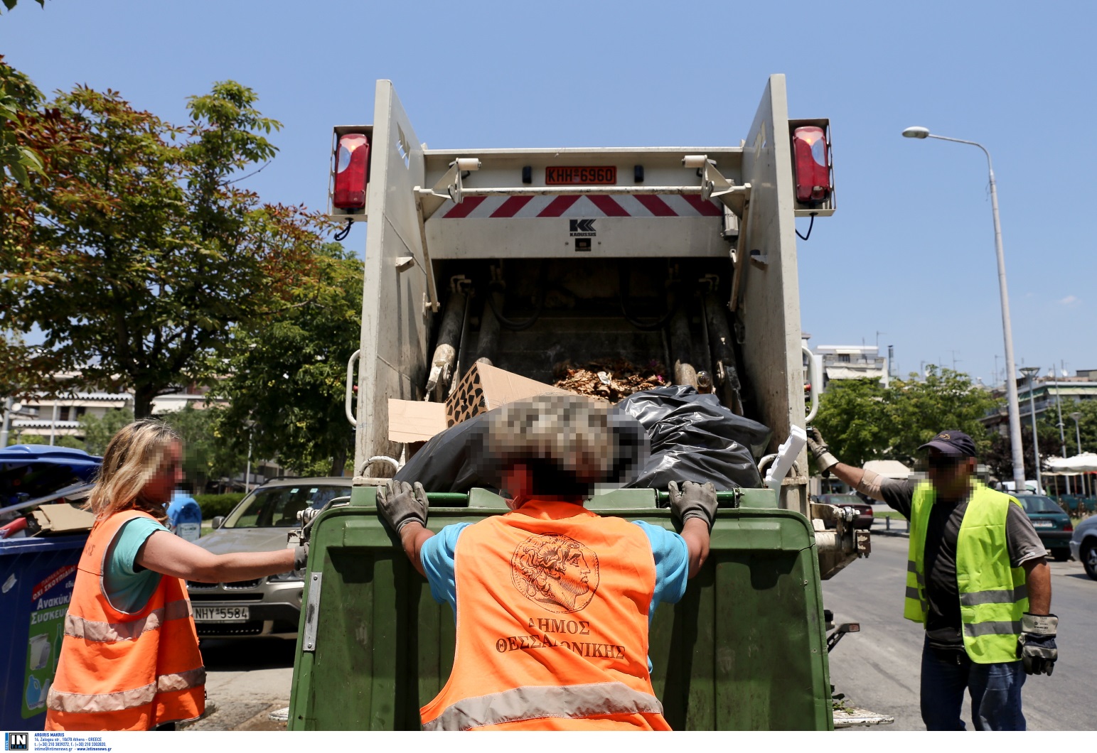 Θεσσαλονίκη: Ξυλοκόπησε εργάτη καθαριότητας στο Εύοσμο γιατί τον ενοχλούσε ο θόρυβος από το απορριμματοφόρο